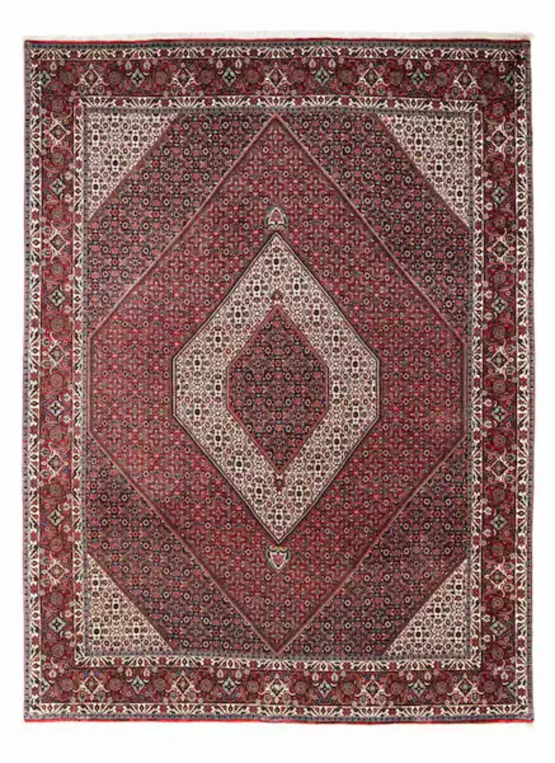 morgenland Wollteppich »Bidjar Takab Medaillon Rosso 338 x 249 cm«, rechtec günstig online kaufen