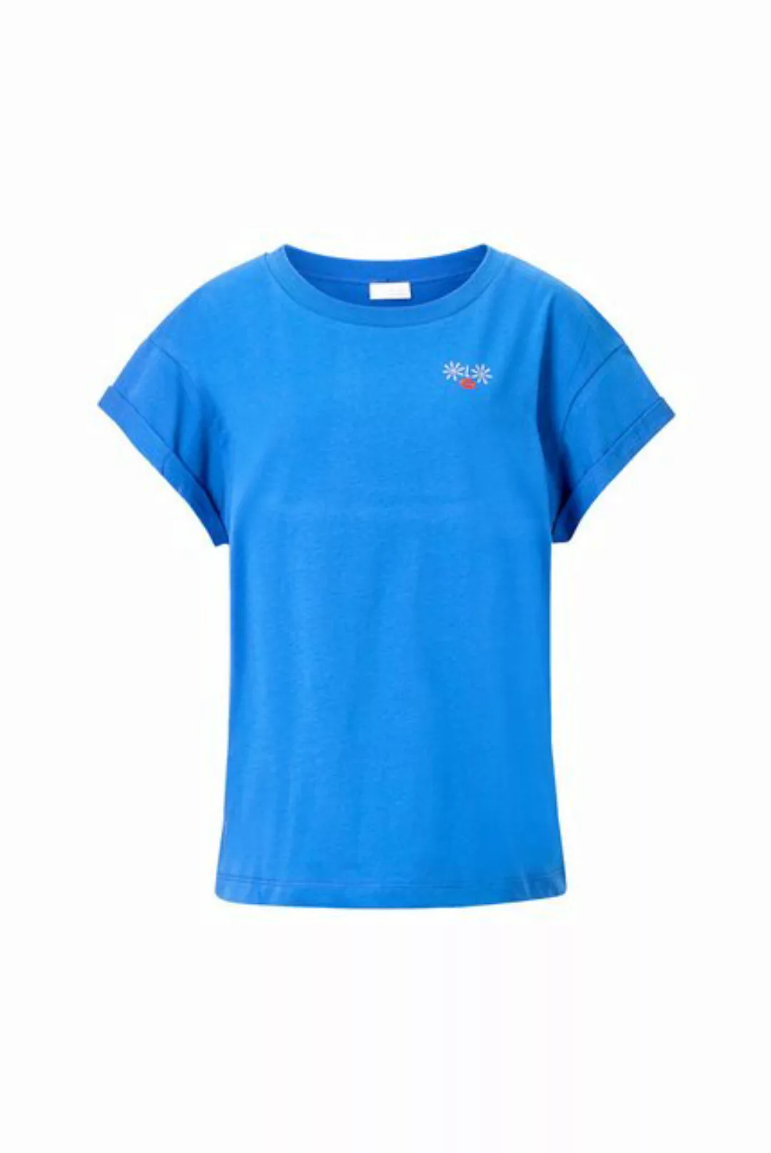 Rich & Royal T-Shirt Elegant Fit T-Shirt SUN Print organic günstig online kaufen
