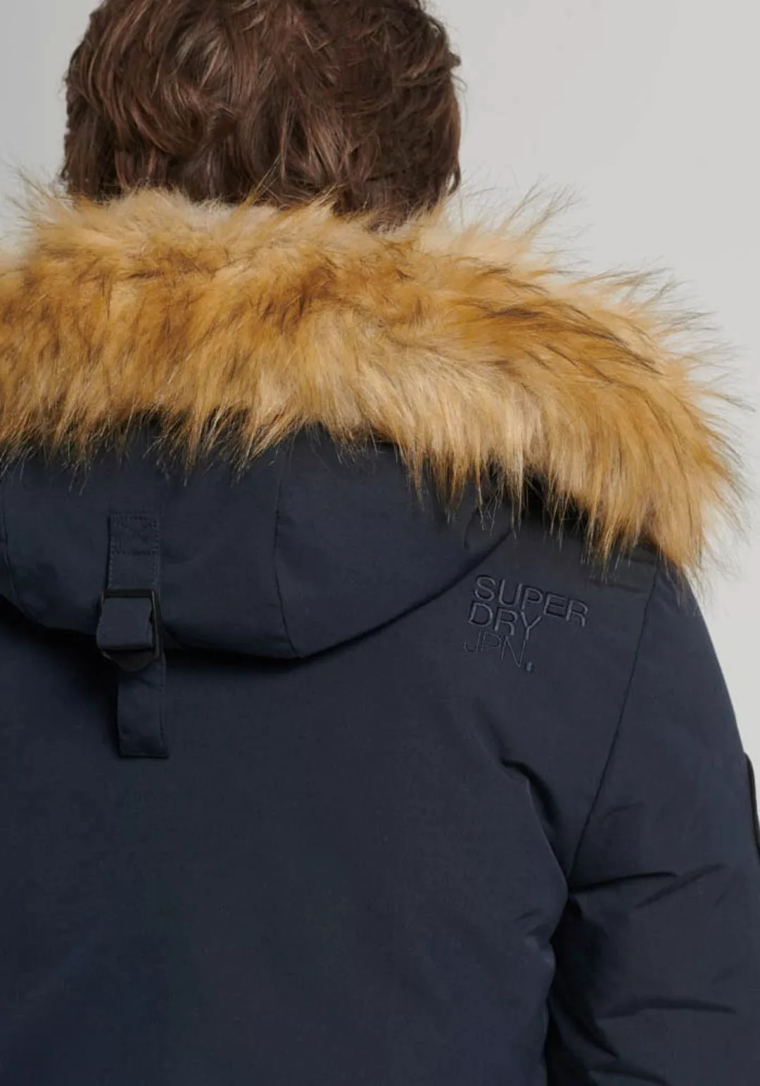 Superdry Steppjacke "EVEREST HOODED PUFFER BOMBER", mit Kapuze günstig online kaufen