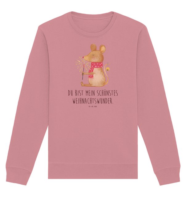 Mr. & Mrs. Panda Longpullover Größe XL Maus Weihnachten - Canyon Pink - Ges günstig online kaufen