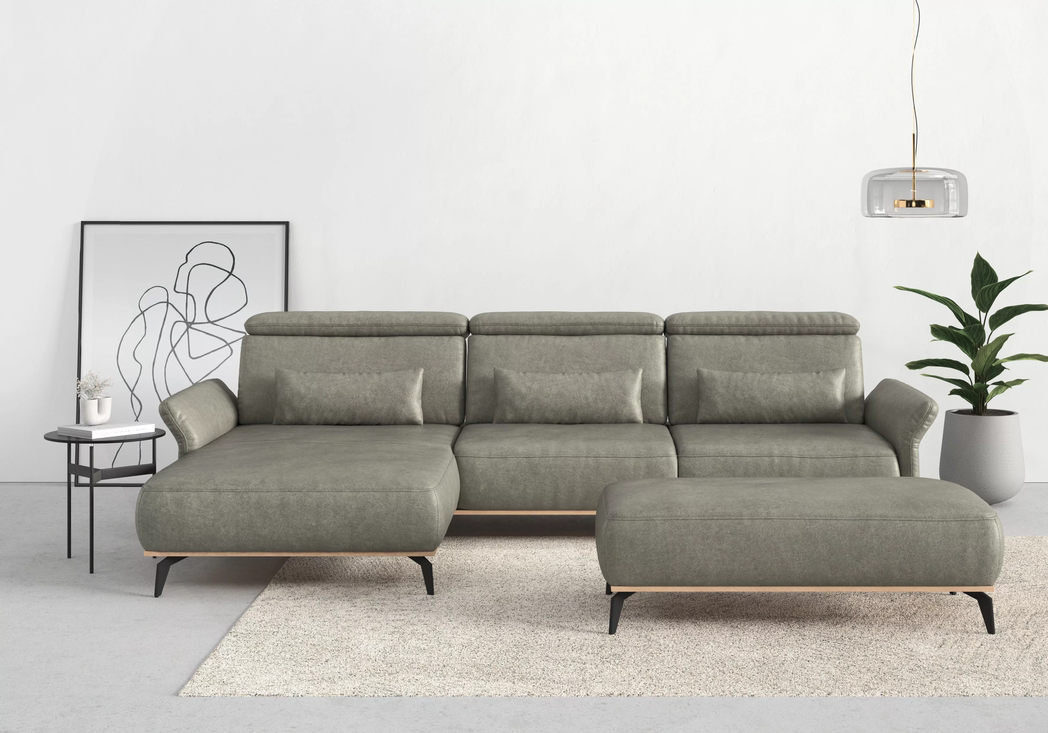 Places of Style Ecksofa "Fjord L-Form" günstig online kaufen