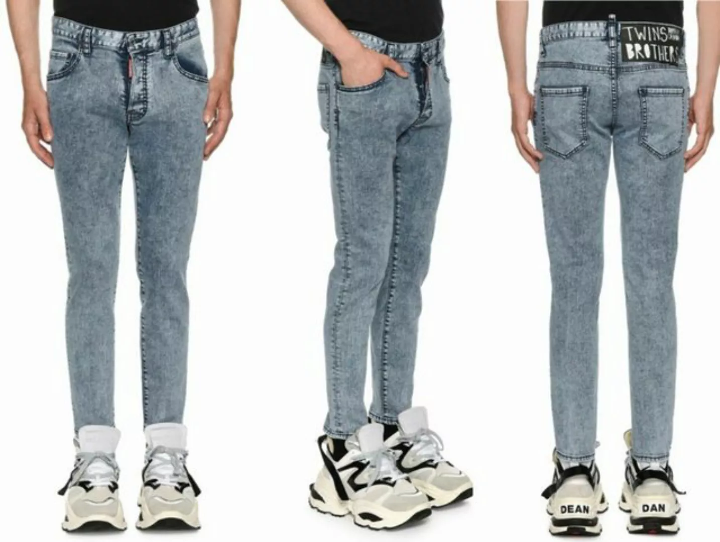 Dsquared2 5-Pocket-Jeans DSQUARED2 JEANS SKATER S71LB0583 Iconic Denim 5 Po günstig online kaufen