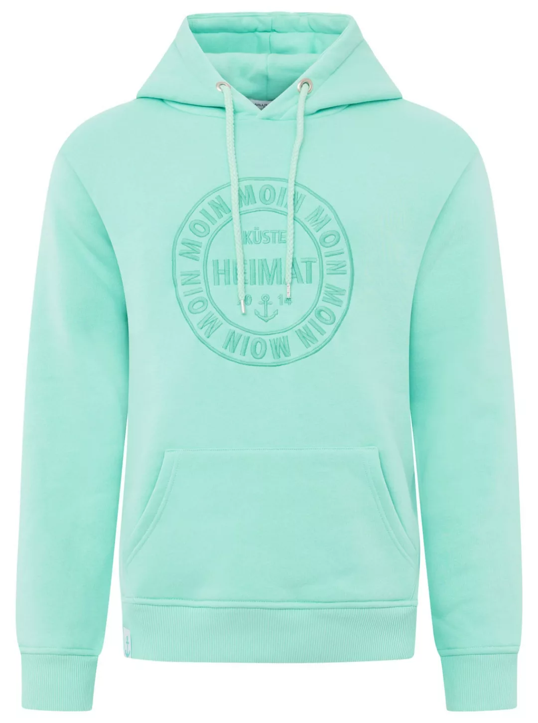 Zwillingsherz Hoodie ""Heimat 2014"", mit Fronttaschen und Kordel günstig online kaufen