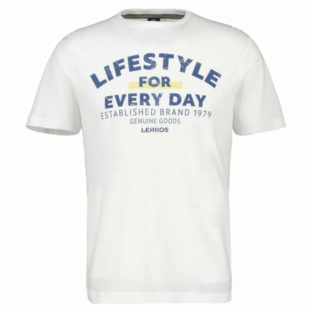 LERROS T-Shirt "LERROS T-Shirt *Lifestyle for every day*" günstig online kaufen