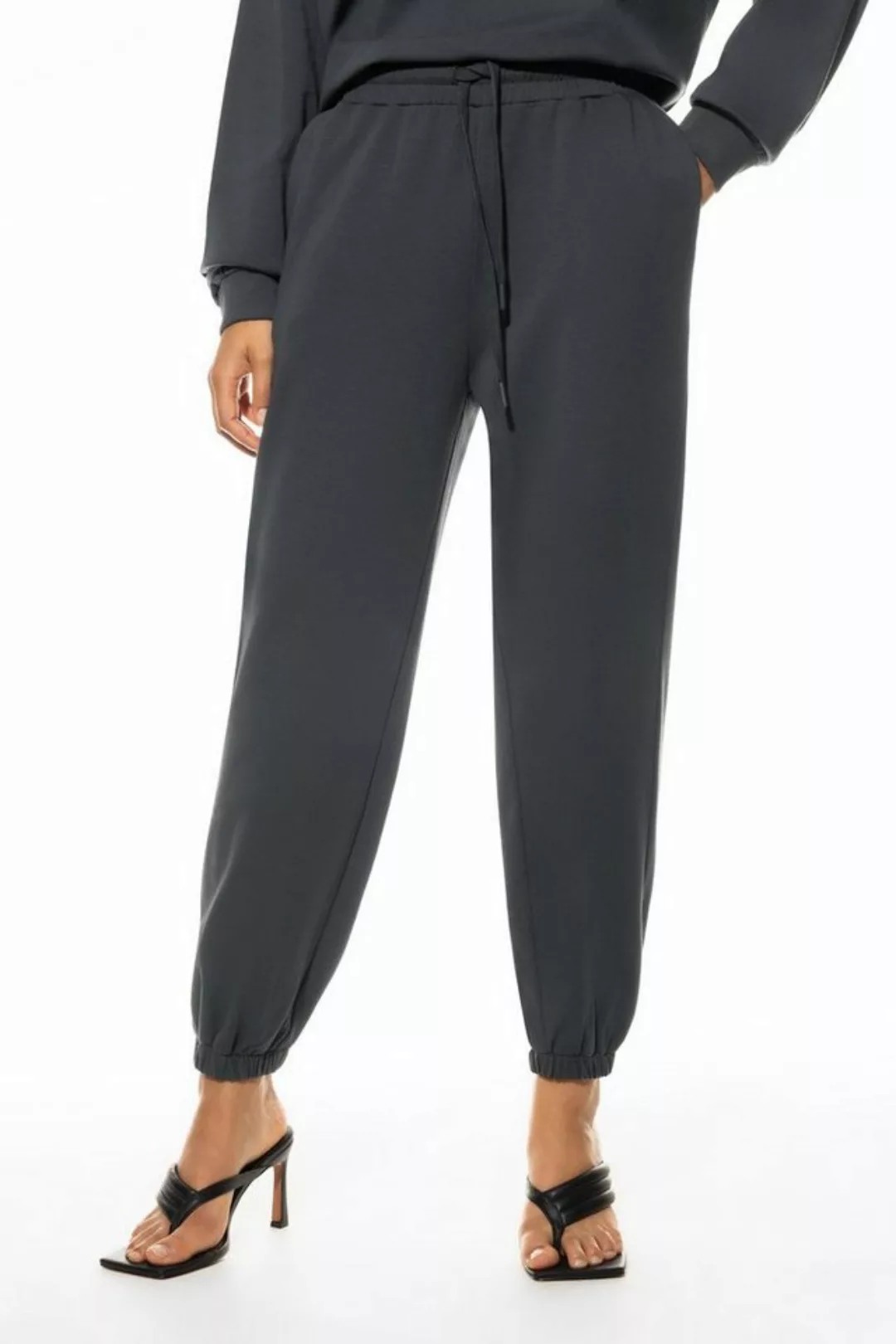 Mey Loungehose Mey Hose Serie Rose 17657 Thunder Grey (1 Stück, 1-tlg., 1 S günstig online kaufen