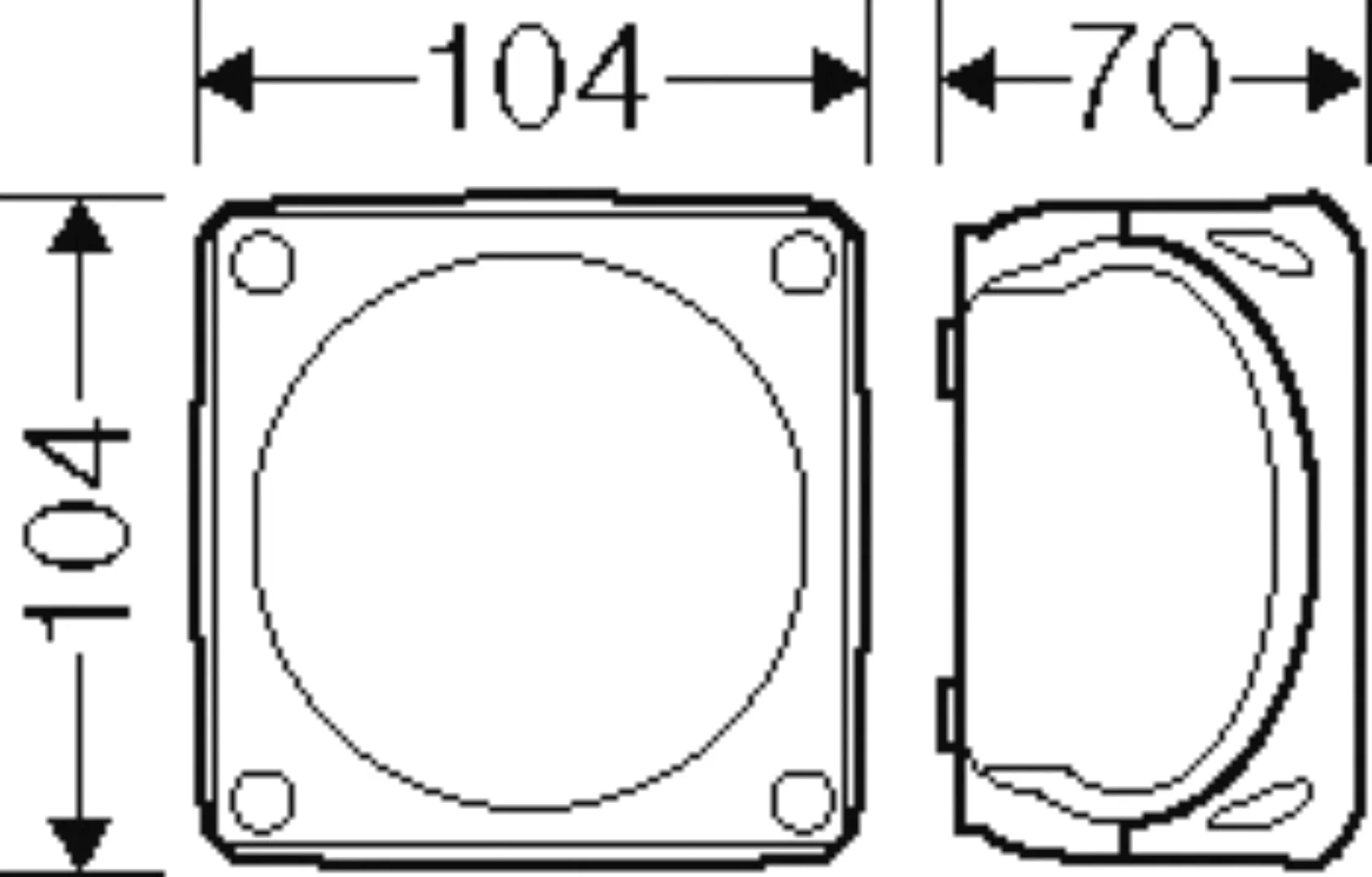 Hensel Kabelabzweigkasten 1,5-4 5pol. KF 0404 G - 62000049 günstig online kaufen