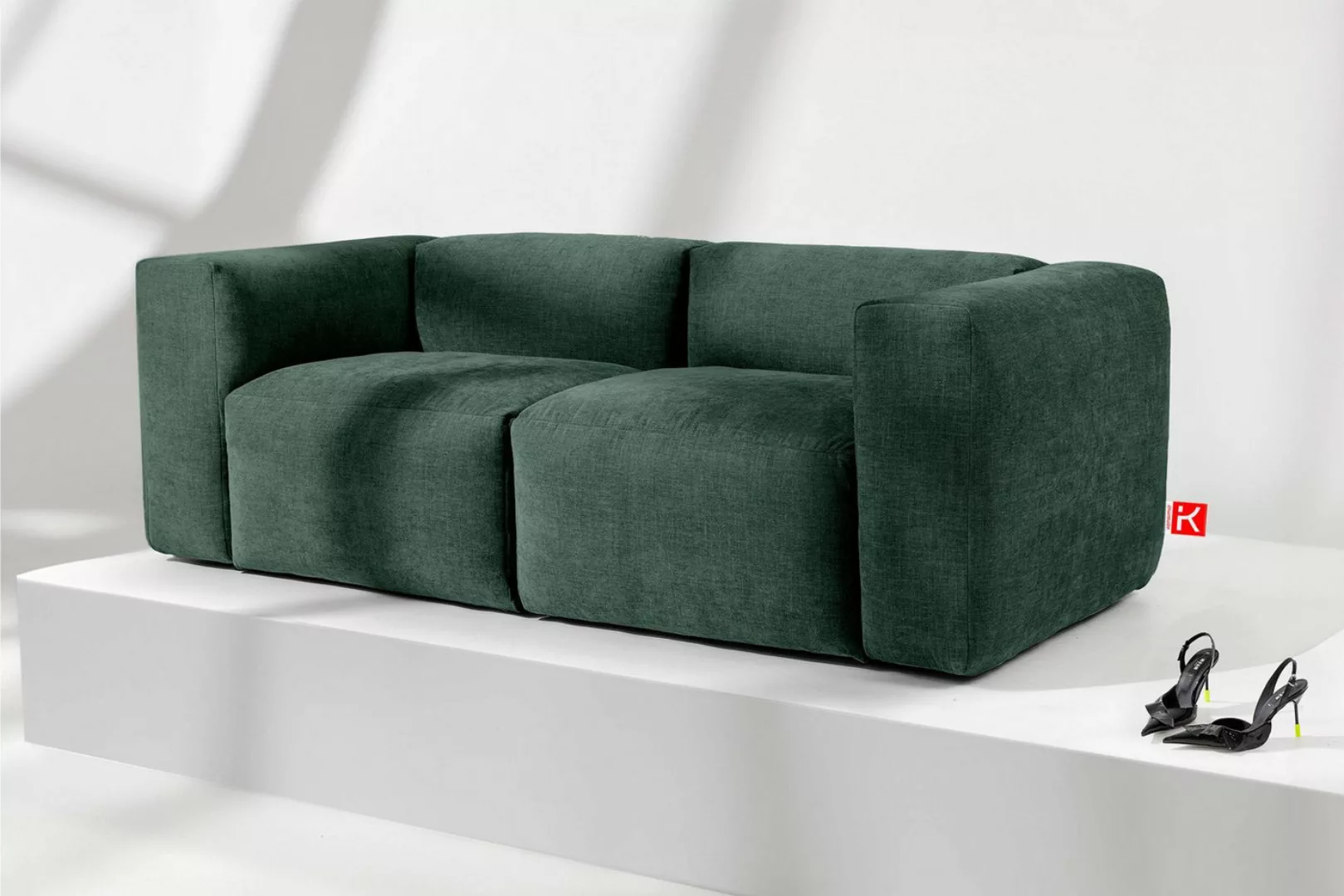 KONSIMO 3-Sitzer BUFFO Einzelsofa, modulares Sofa, hergestellt in der EU, e günstig online kaufen