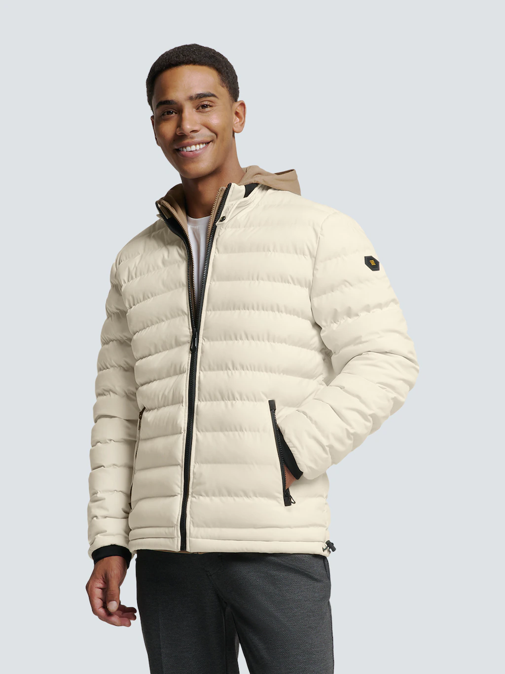 NO EXCESS Leichtdaunenjacke "No Excess Leichte Steppjacke mit sportlichem L günstig online kaufen