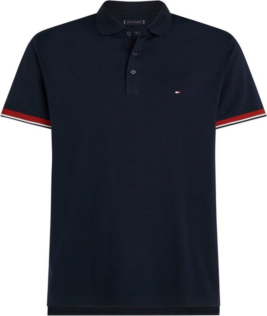 Tommy Hilfiger Poloshirt INTERLOCK SLEEVE DETAIL REG POLO günstig online kaufen