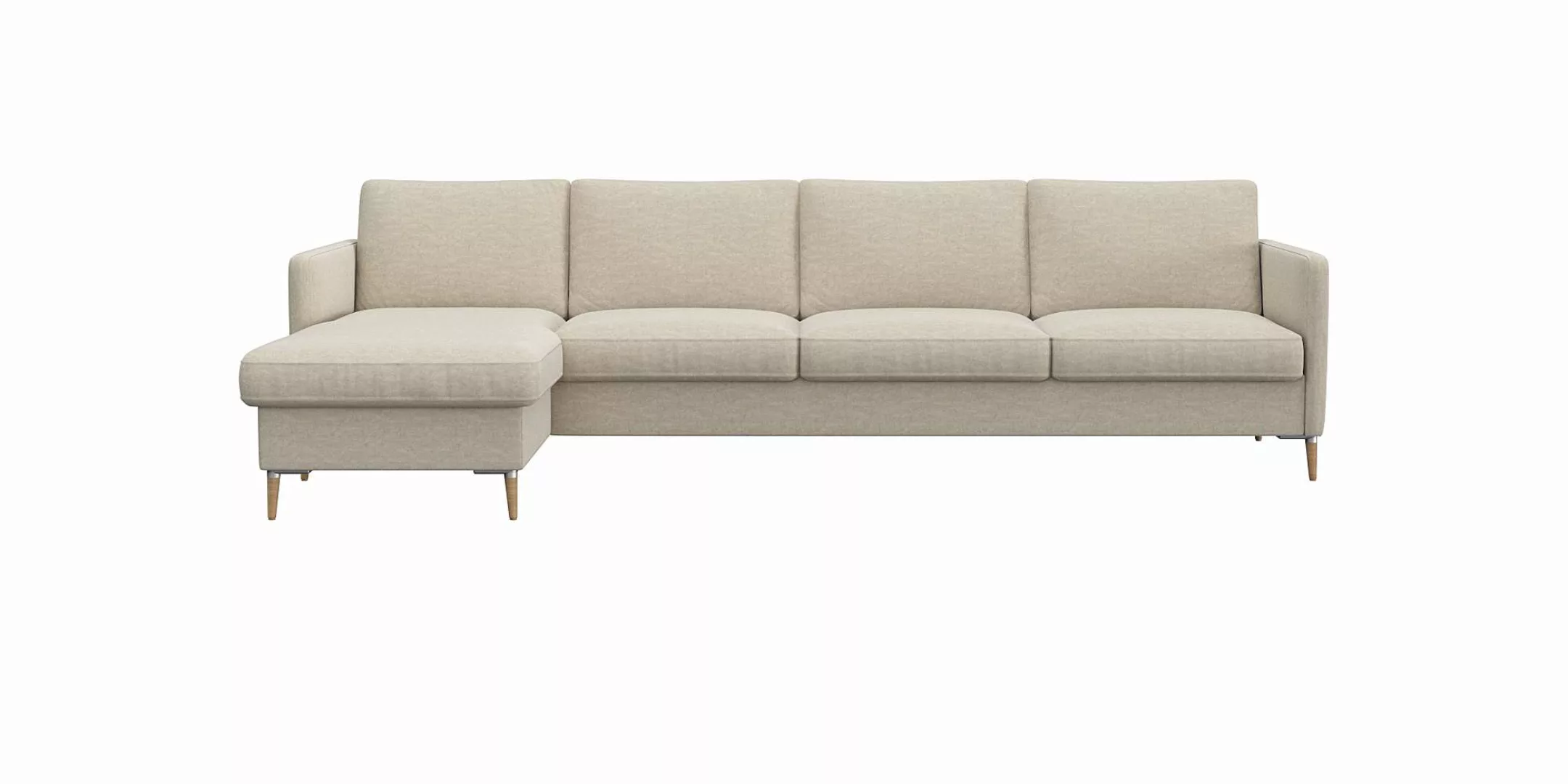 FLEXLUX Ecksofa »Fiore, L-Form, bequem und komfortabel durch hochwertigem S günstig online kaufen