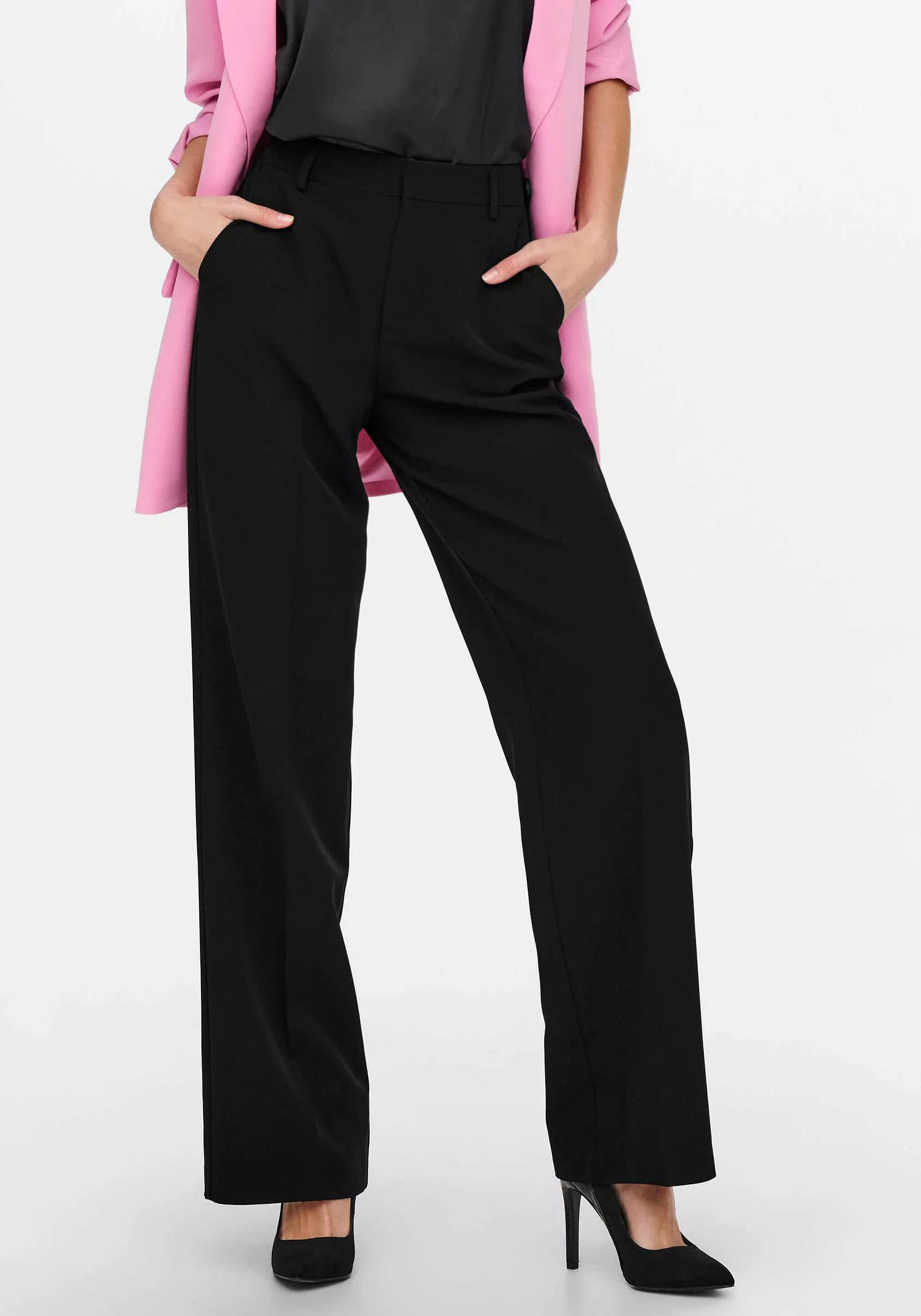 ONLY Anzughose "ONLBERRY LIFE HW WIDE PANT TLR NOOS", mit Stretch günstig online kaufen