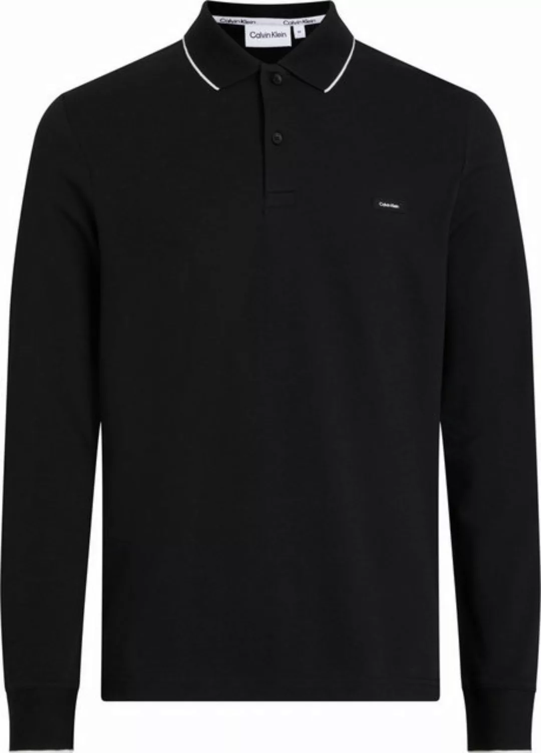 Calvin Klein Big&Tall Langarm-Poloshirt BT_STRETCH PIQUE TIPPING LS POLO in günstig online kaufen