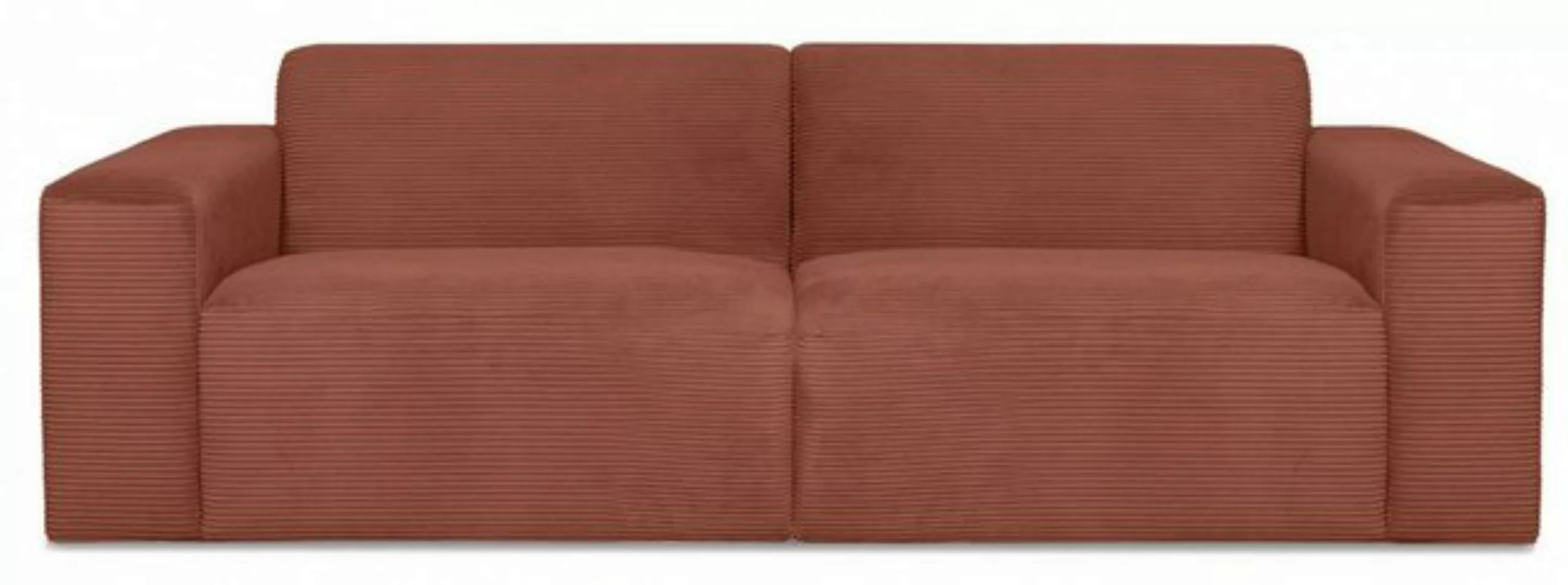 INOSIGN 3-Sitzer "Koa, 228 cm, Modulsofa in Webstoff, Cord", Designsofa in günstig online kaufen