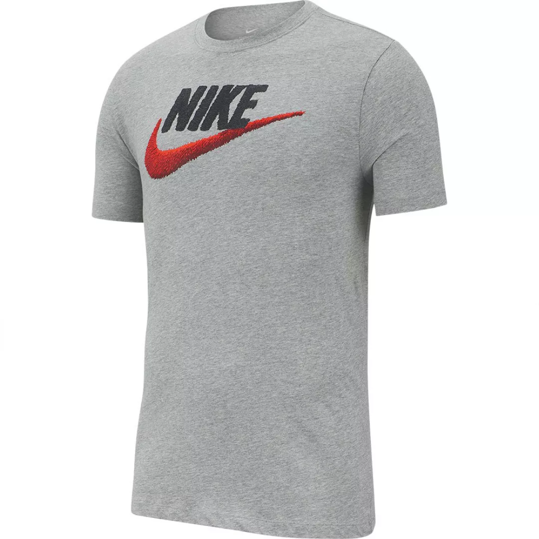 Nike Sportswear Brand Mark Kurzarm T-shirt L Dark Grey Heather / White / Un günstig online kaufen