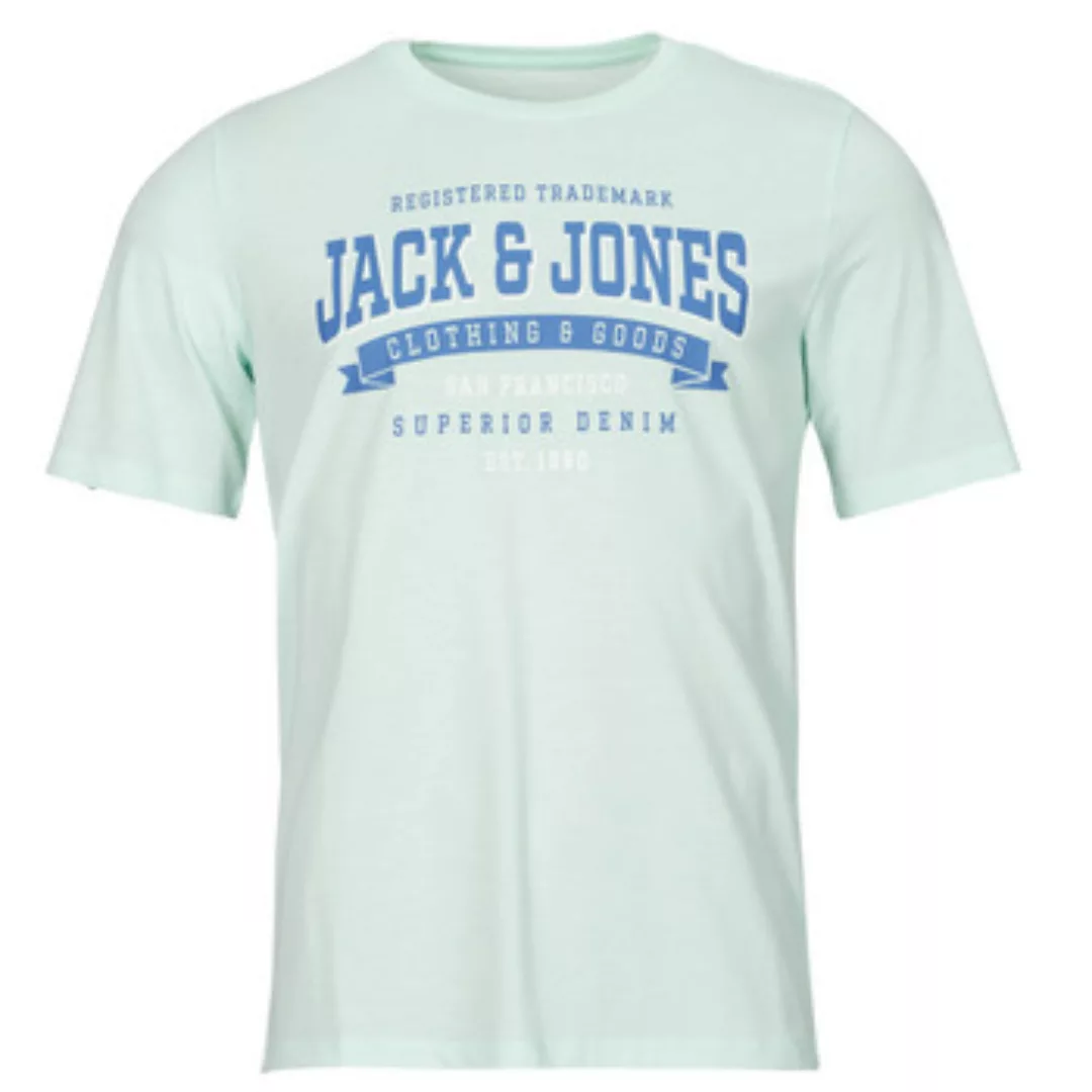 Jack & Jones Herren Rundhals T-Shirt JJELOGO - Regular Fit günstig online kaufen