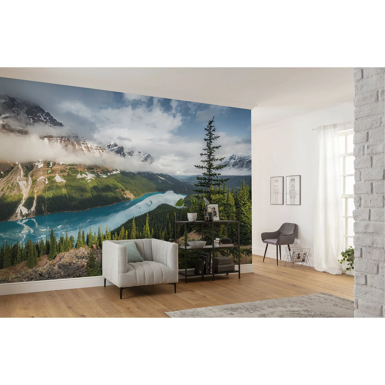 KOMAR Vlies Fototapete - Wonderland Canada - Größe 450 x 280 cm mehrfarbig günstig online kaufen