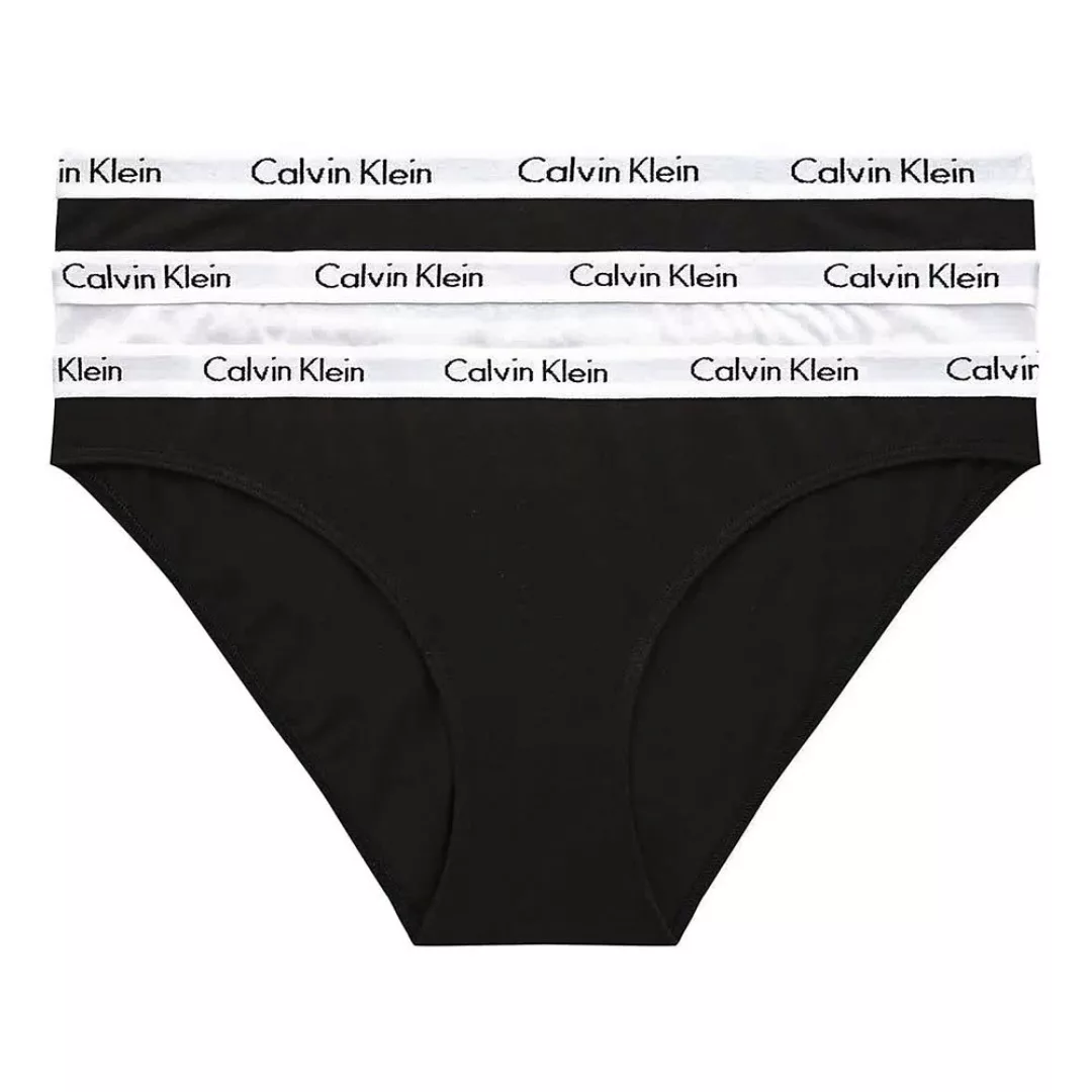 Calvin Klein Underwear Bikini Unterseite XL Black / White / Black günstig online kaufen