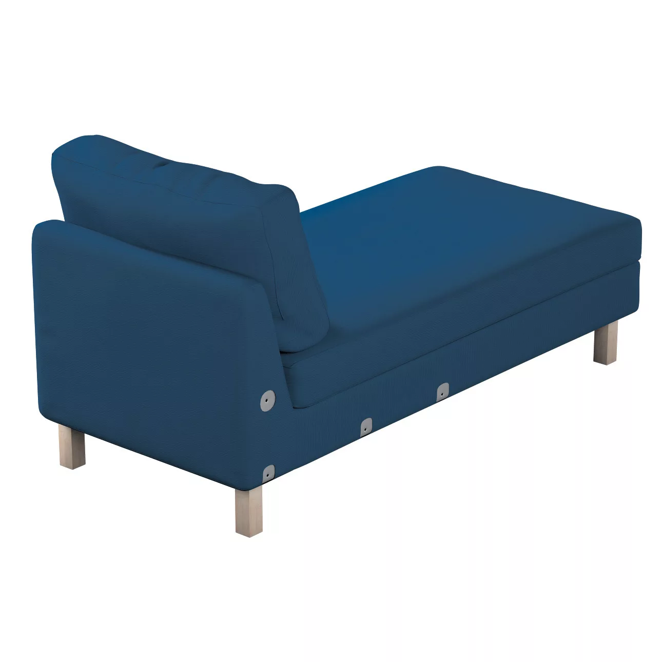 Bezug für Karlstad Recamiere Zustellsofa, kurz, marinenblau , Bezug für Kar günstig online kaufen