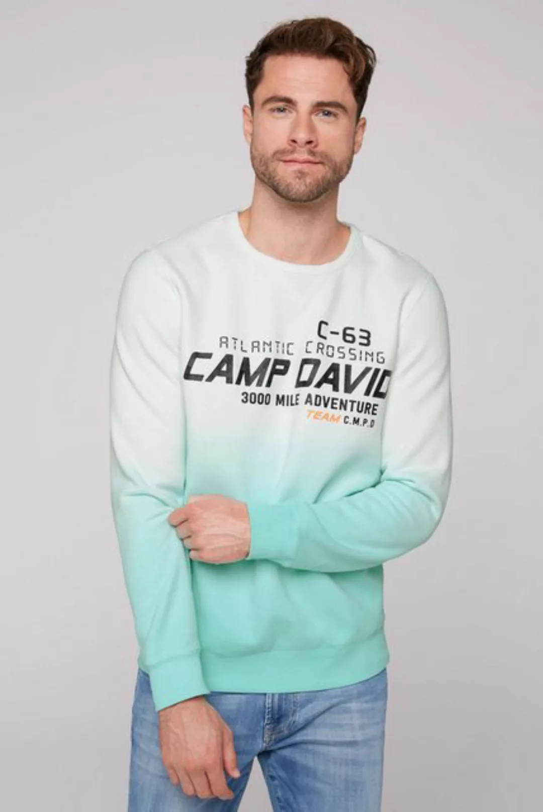 CAMP DAVID Sweater, mit Farbverlauf günstig online kaufen