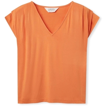 Compania Fantastica  Blusen COMPAÑIA FANTÁSTICA Top 41043 - Orange günstig online kaufen