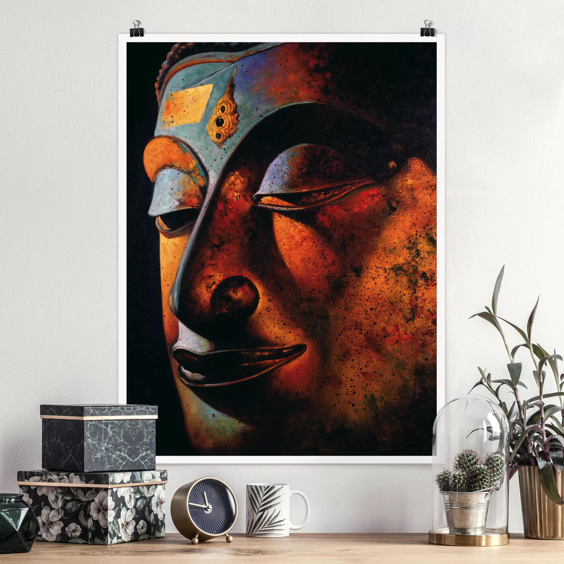 Poster Spirituell - Hochformat Bombay Buddha günstig online kaufen