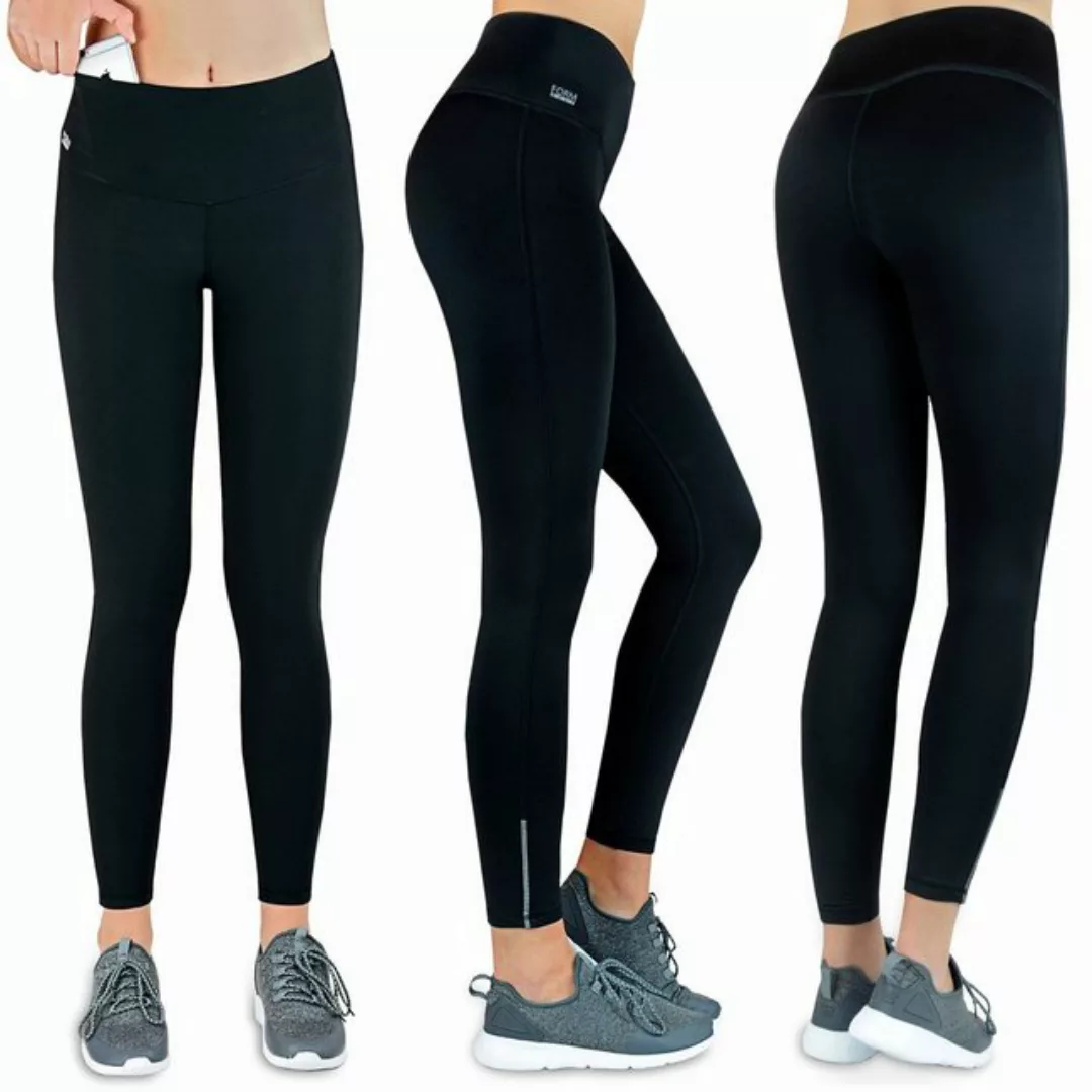 Formbelt Laufhose Damen High Waist Leggings lang, mit Handytasche und hohem günstig online kaufen