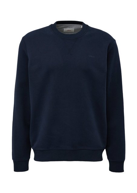 s.Oliver Sweatshirt mit Logoprägung auf der Brust günstig online kaufen