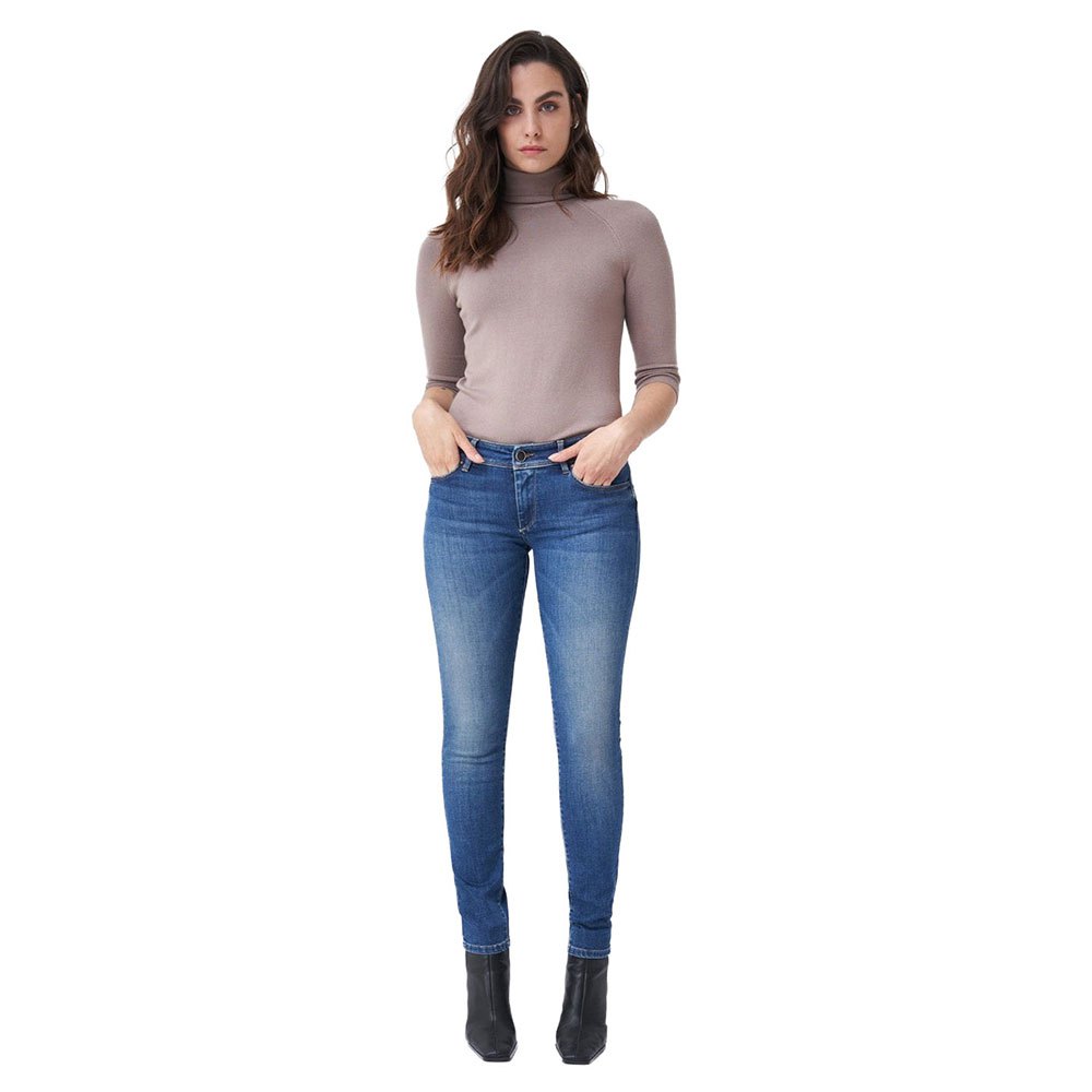 Salsa Jeans 125420-850 / Skinny Push Up Wonder Nappa Details Jeans 31 Blue günstig online kaufen