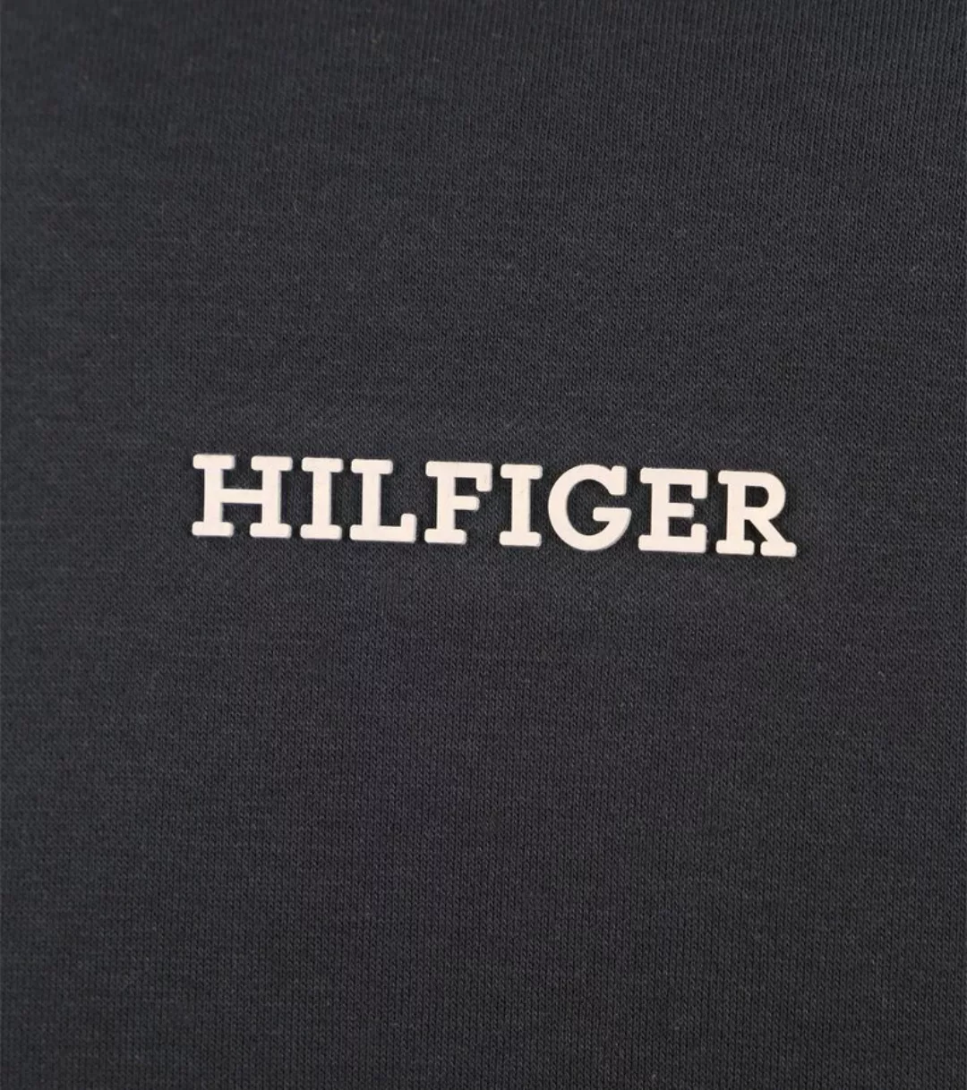 Tommy Hilfiger Logo Sweater Navy  - Größe S günstig online kaufen