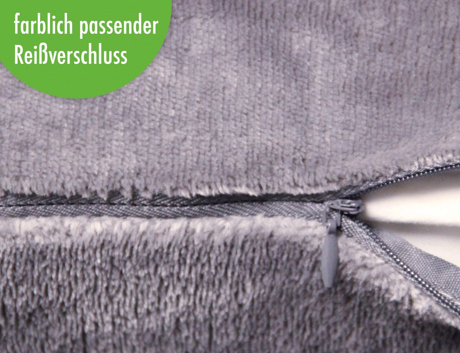 Heubergshop Seitenschläferkissenbezug, (1 Stück), 40x145cm, Fleece günstig online kaufen