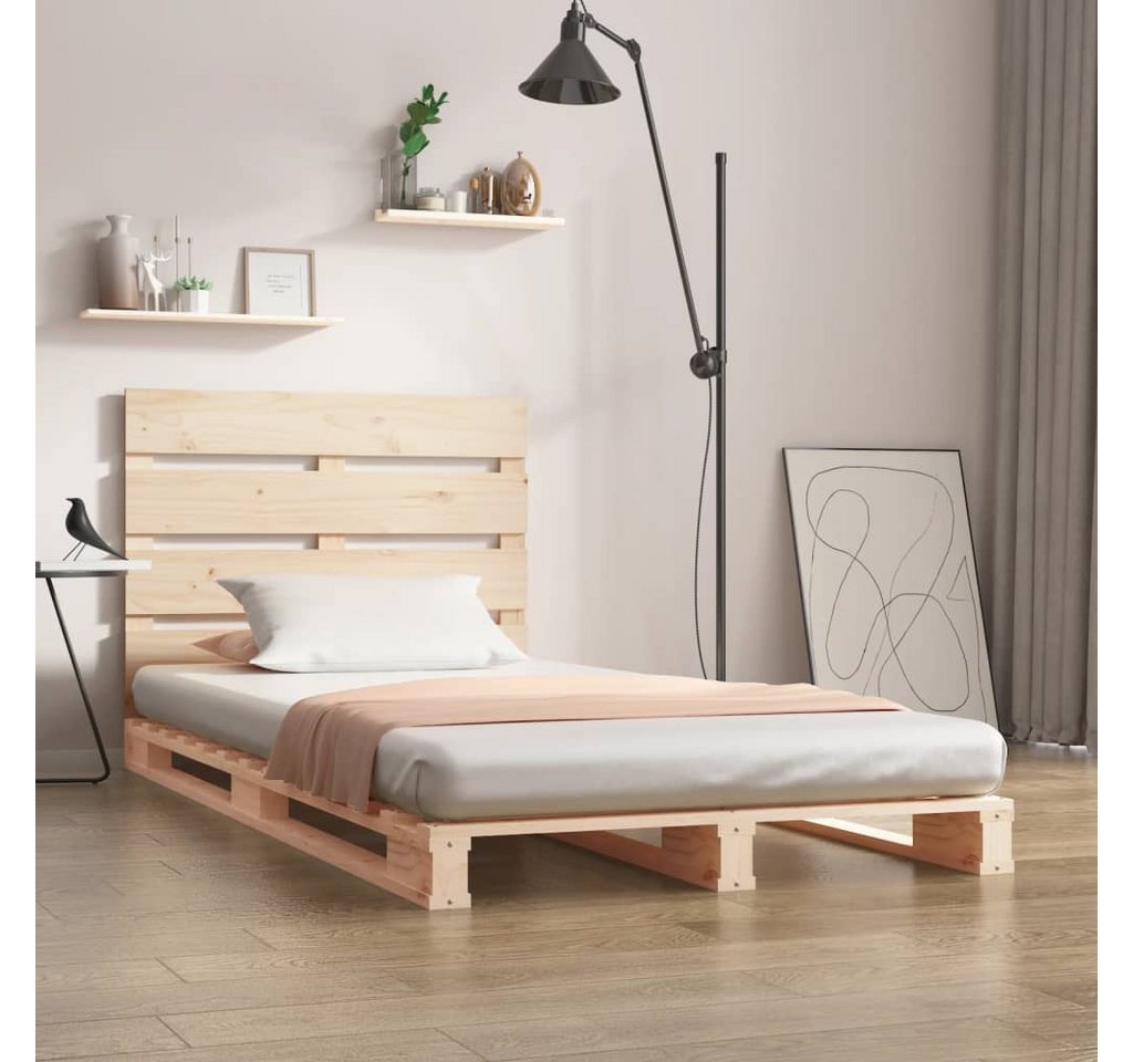 vidaXL Bett, Massivholzbett ohne Matratze 100x200 cm Kiefernholz günstig online kaufen