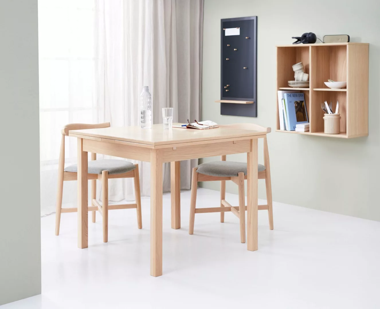 Hammel Furniture Esstisch "Basic Dinex, schnell innenliegende Einlegeplatte günstig online kaufen