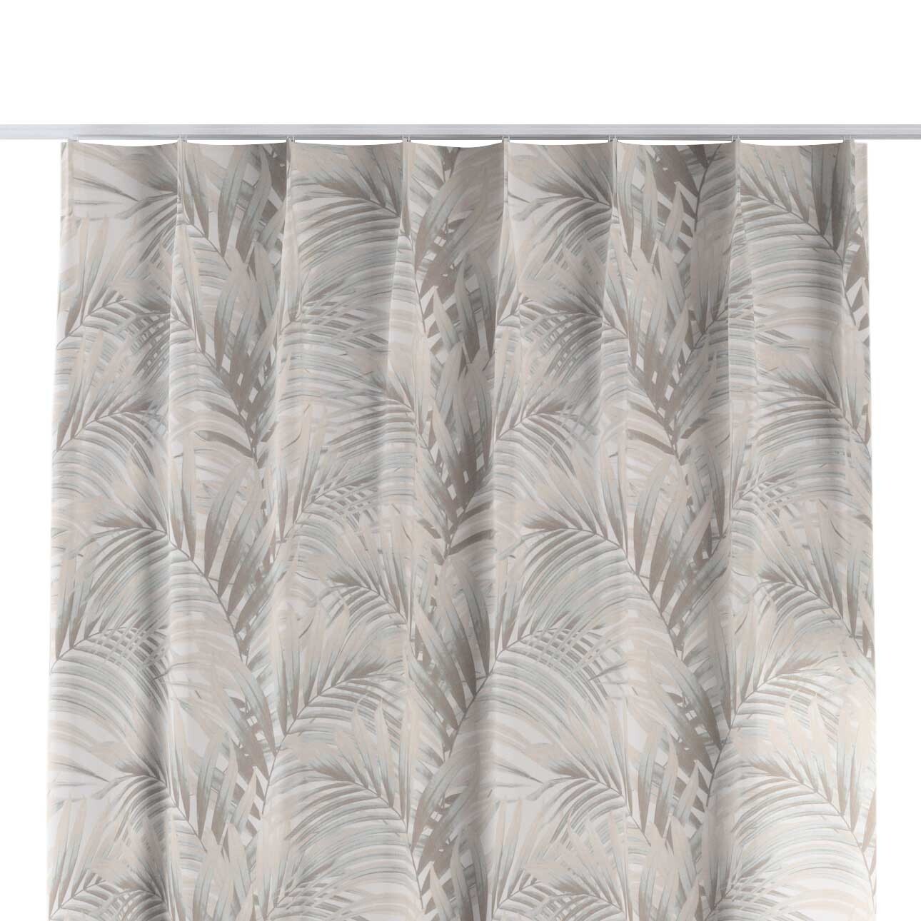Vorhang mit flämischen 1-er Falten, grau-beige, Gardenia (142-14) günstig online kaufen