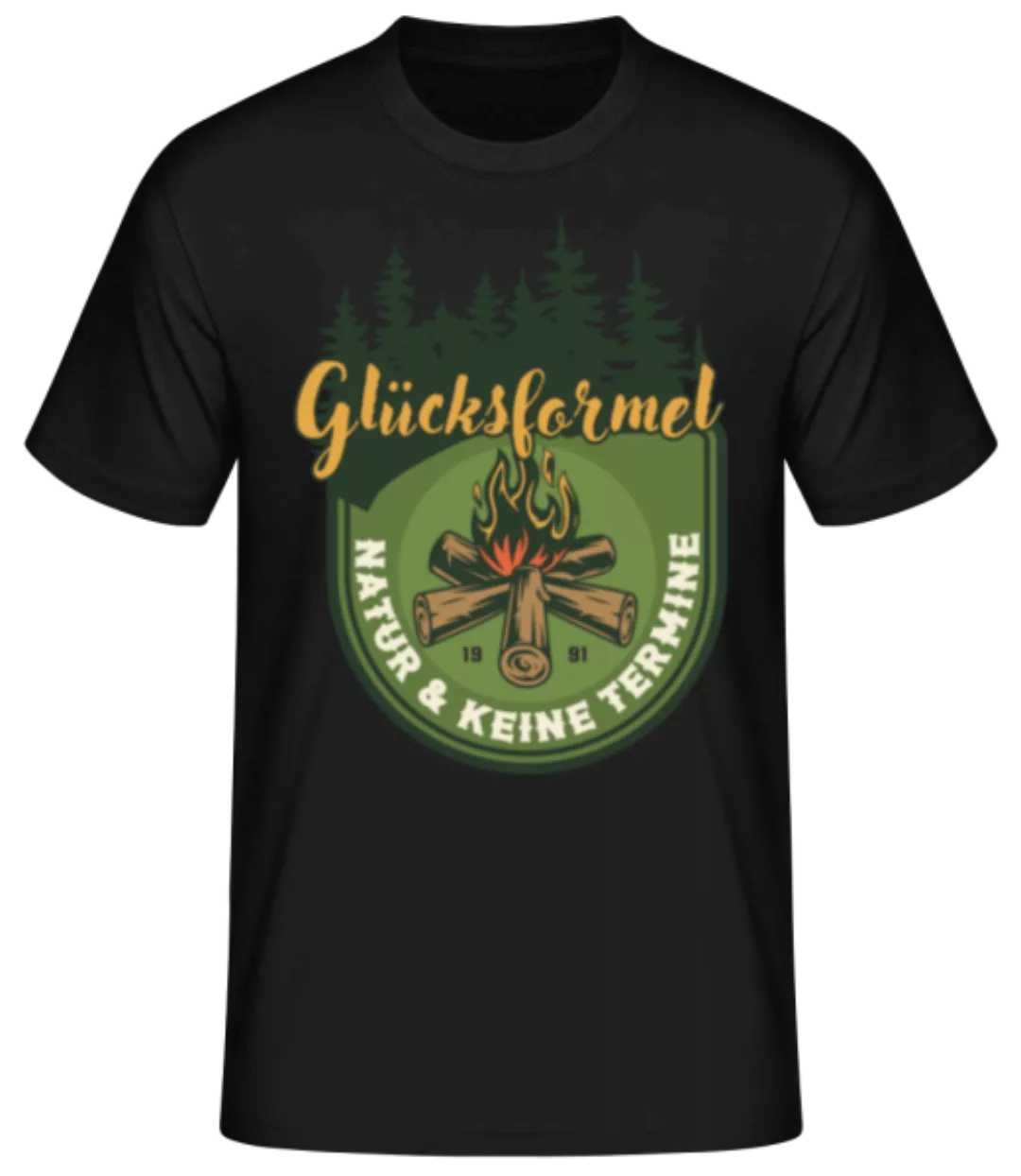 Glücksformel · Männer Basic T-Shirt günstig online kaufen