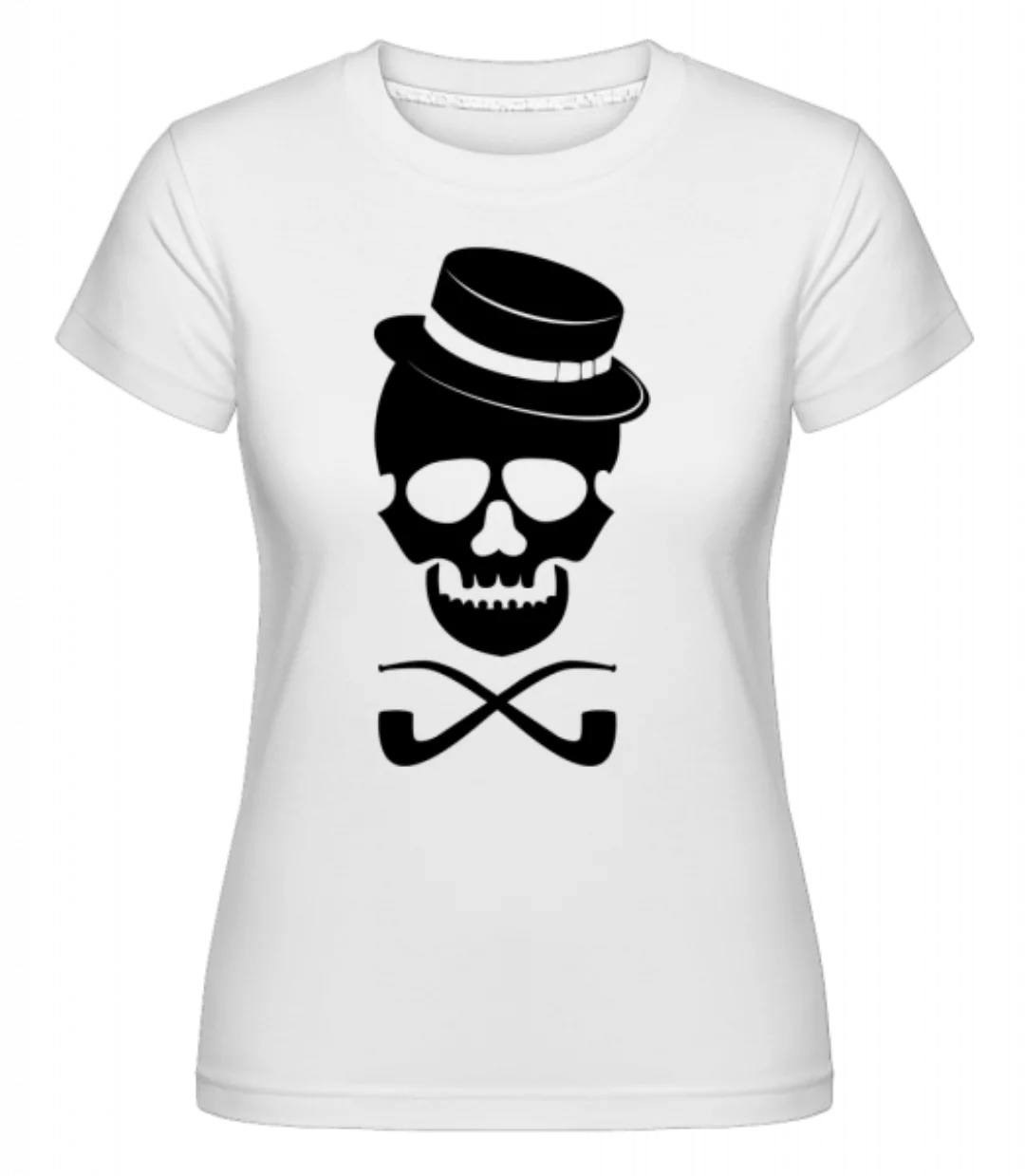 Totenkopf mit Hut · Shirtinator Frauen T-Shirt günstig online kaufen