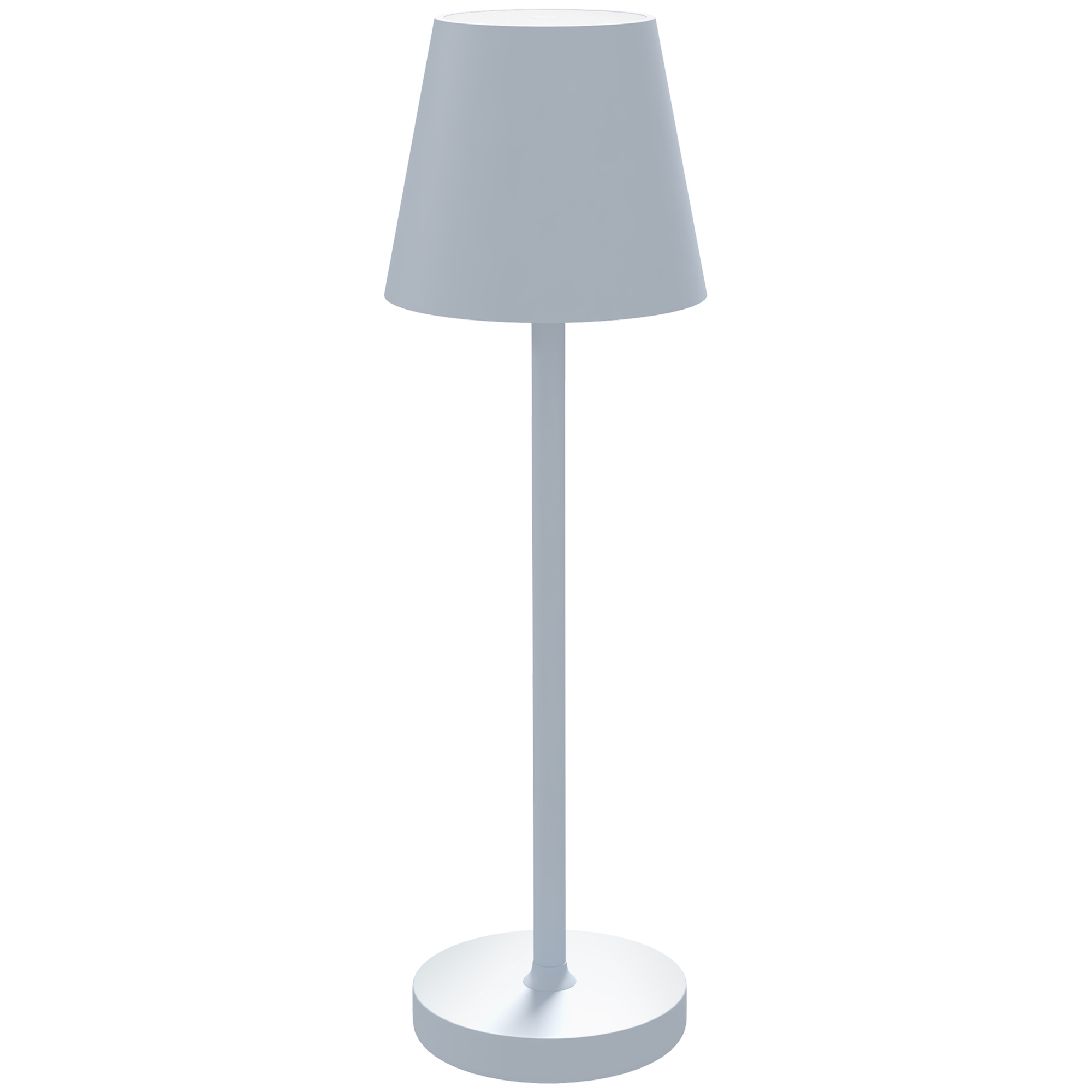 HOMCOM Tischlampe aus Acryl und Metall mit 3 Weißen Lichtern von 3600mAh, T günstig online kaufen