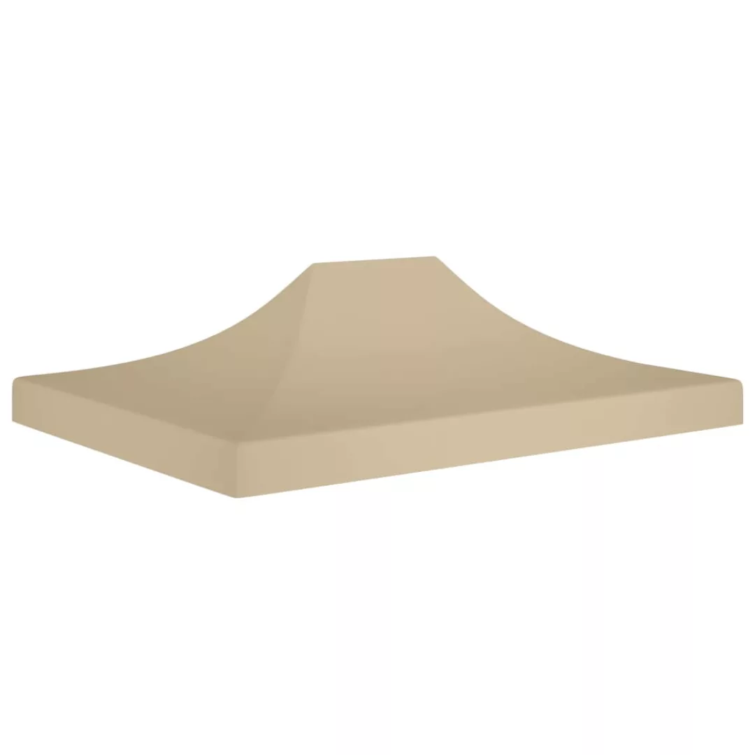 Partyzelt-dach 4x3 M Beige 270 G/m² günstig online kaufen