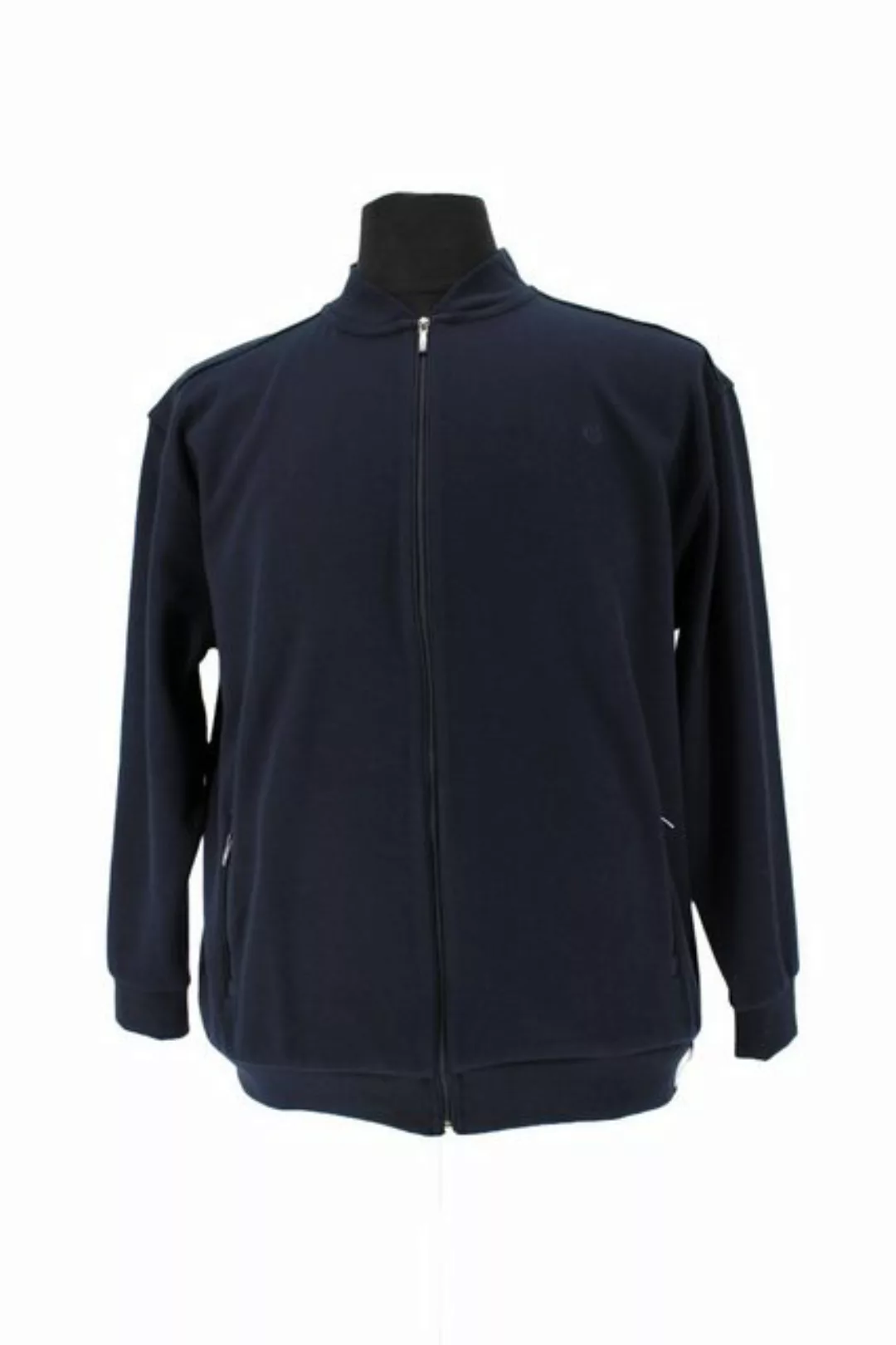 Mode Monte Carlo Sweatshirt Sweat-Jacke Zip Marine günstig online kaufen