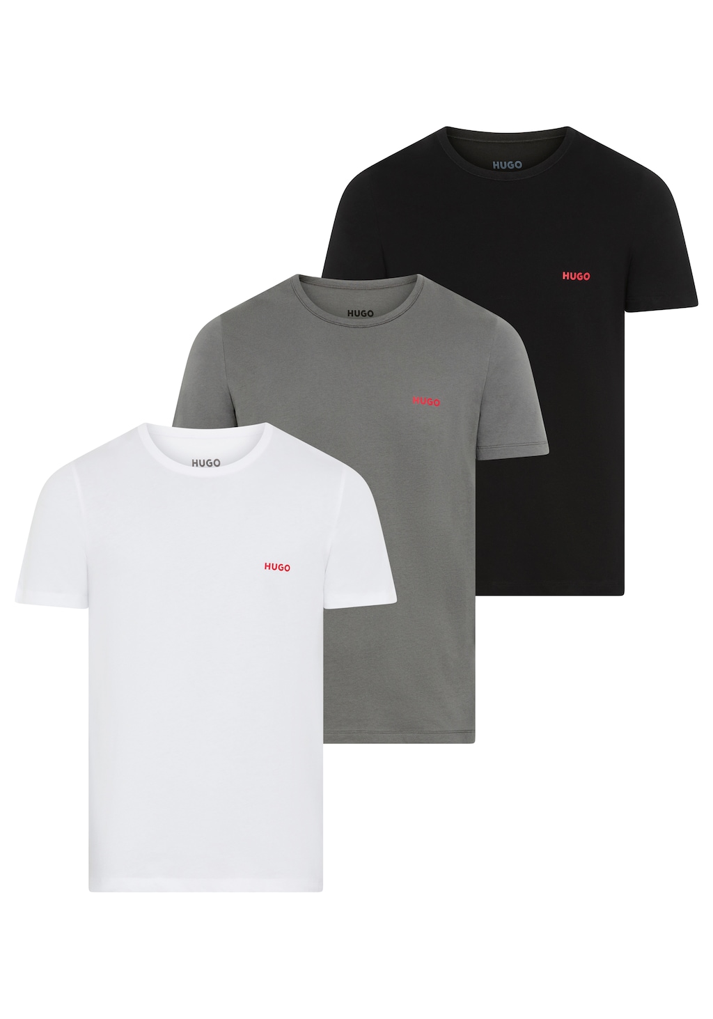 HUGO Underwear T-Shirt "RN TRIPL", (Packung, 3 tlg.), mit Rundhalsausschnit günstig online kaufen