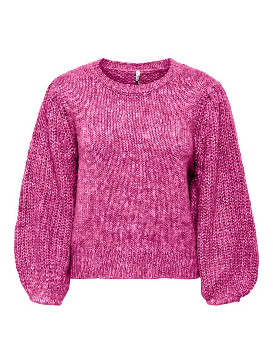 ONLY 2/4-arm Strickpullover Damen Pink günstig online kaufen