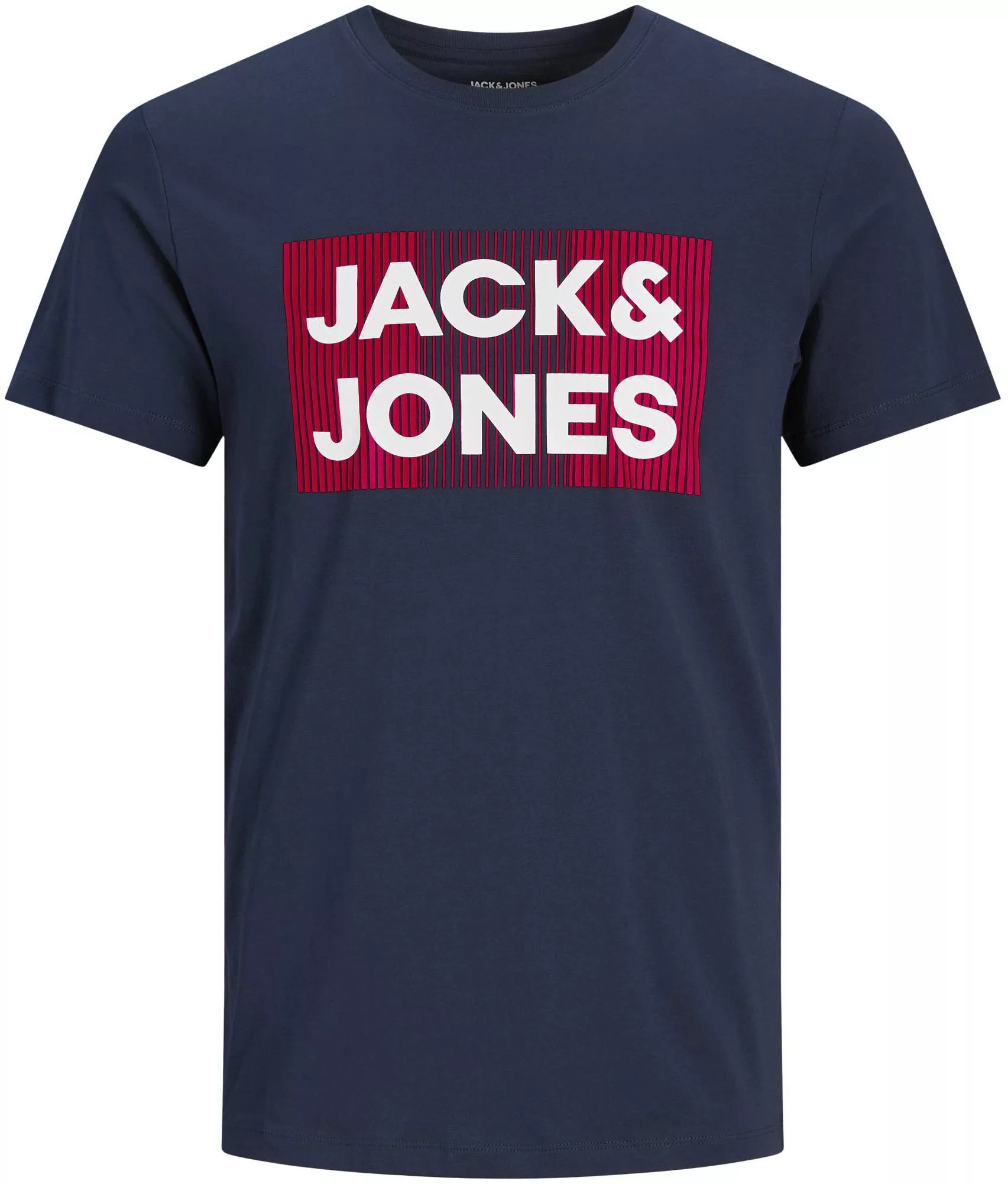 Jack & Jones Herren Rundhals T-Shirt JJECORP LOGO PLAY 3er PACK - Slim Fit günstig online kaufen