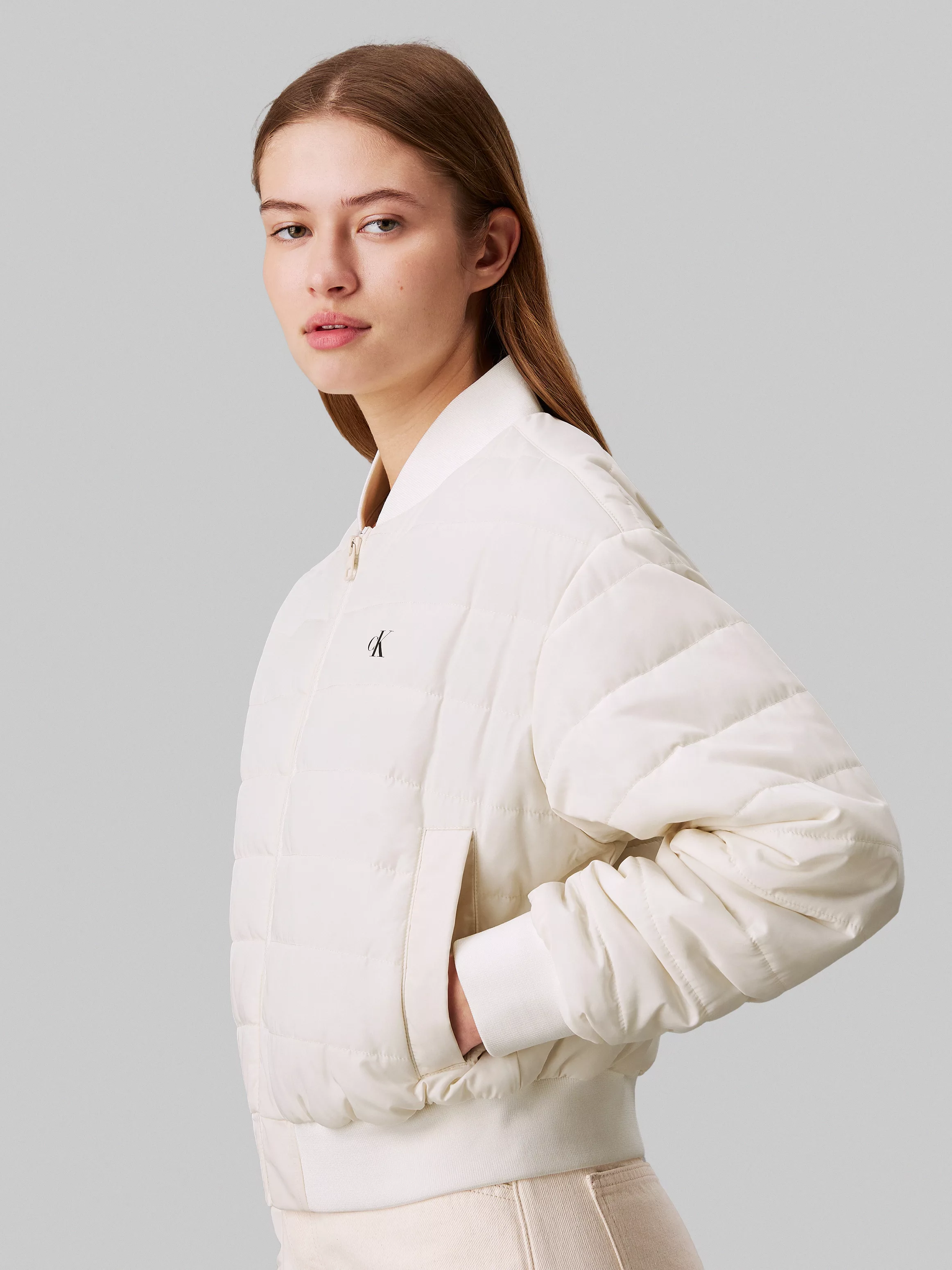 Calvin Klein Jeans Outdoorjacke QUILTED BOMBER günstig online kaufen