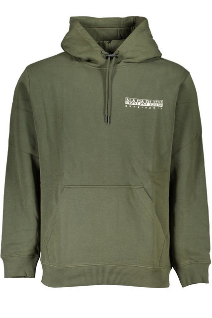 Napapijri Sweatshirt Grünes Herren-Kapuzen-Sweatshirt, Futter, lockere günstig online kaufen