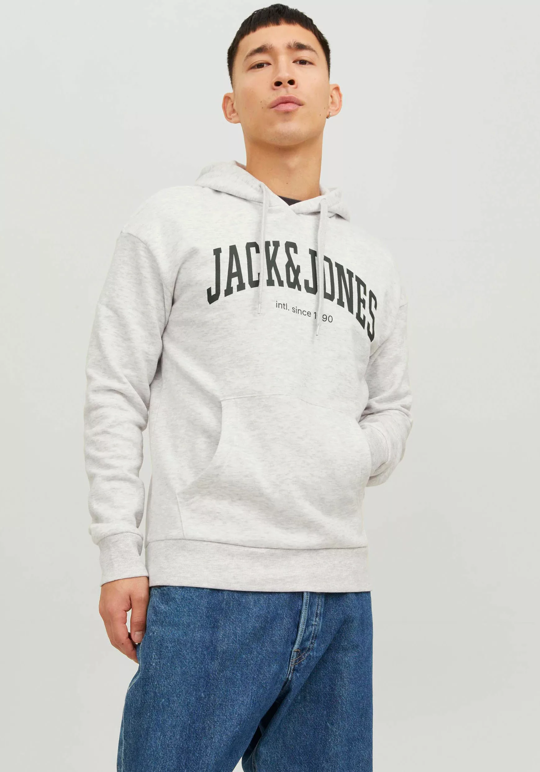 Jack & Jones Kapuzenpullover Jack & Jones Herren Hoodie Kapuzen-Pullover JJ günstig online kaufen