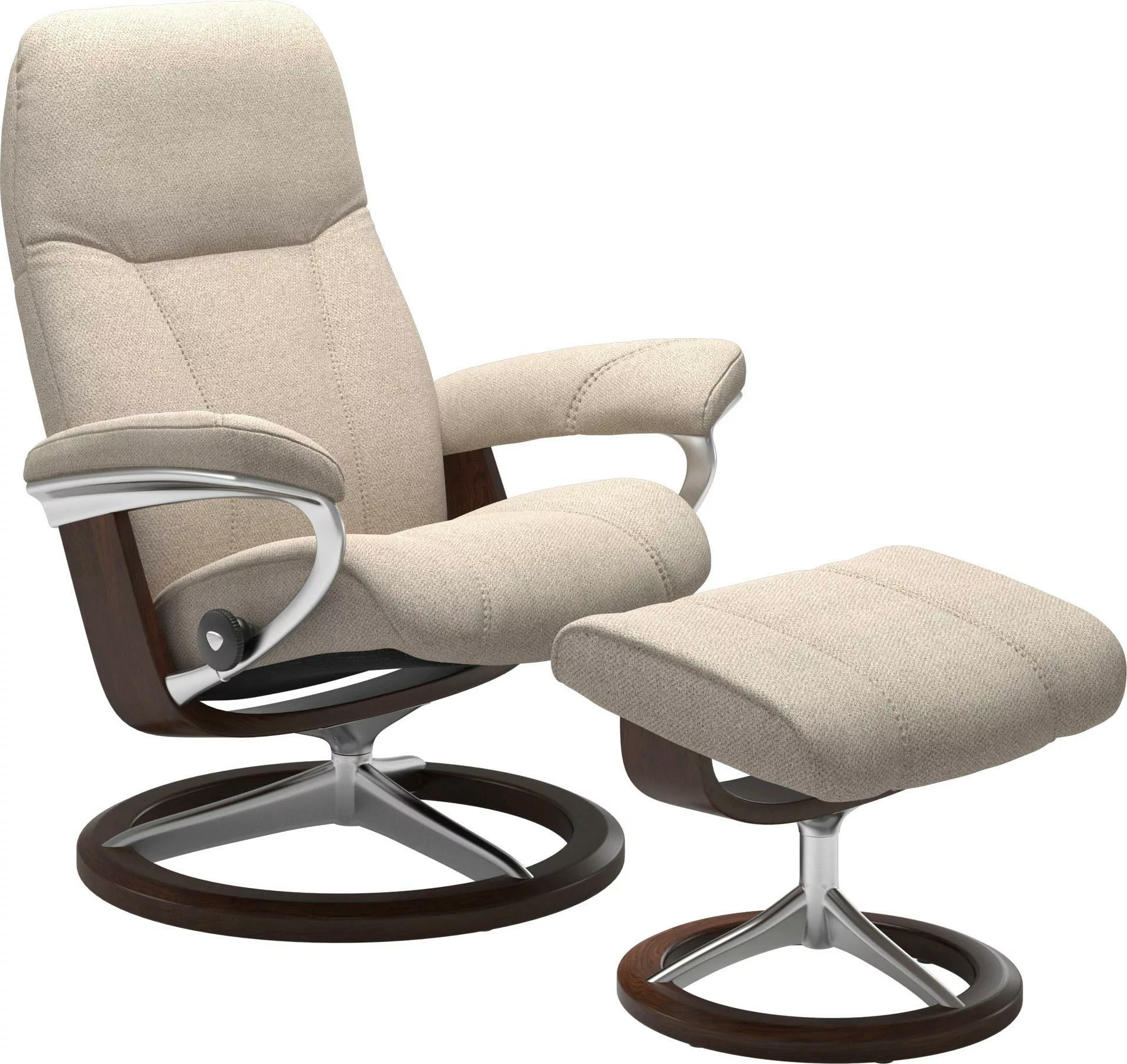 Stressless® Relaxsessel »Consul«, (Set, Relaxsessel mit Hocker), mit Hocker günstig online kaufen