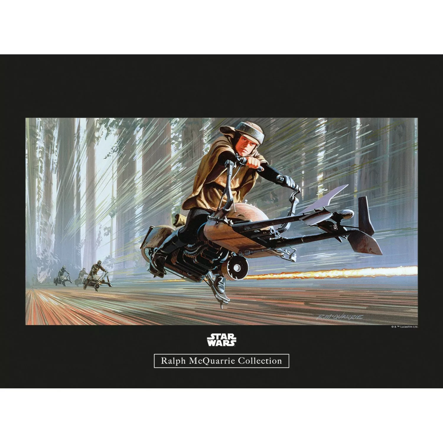 Komar Wandbild Star Wars Speeder 40 x 30 cm günstig online kaufen