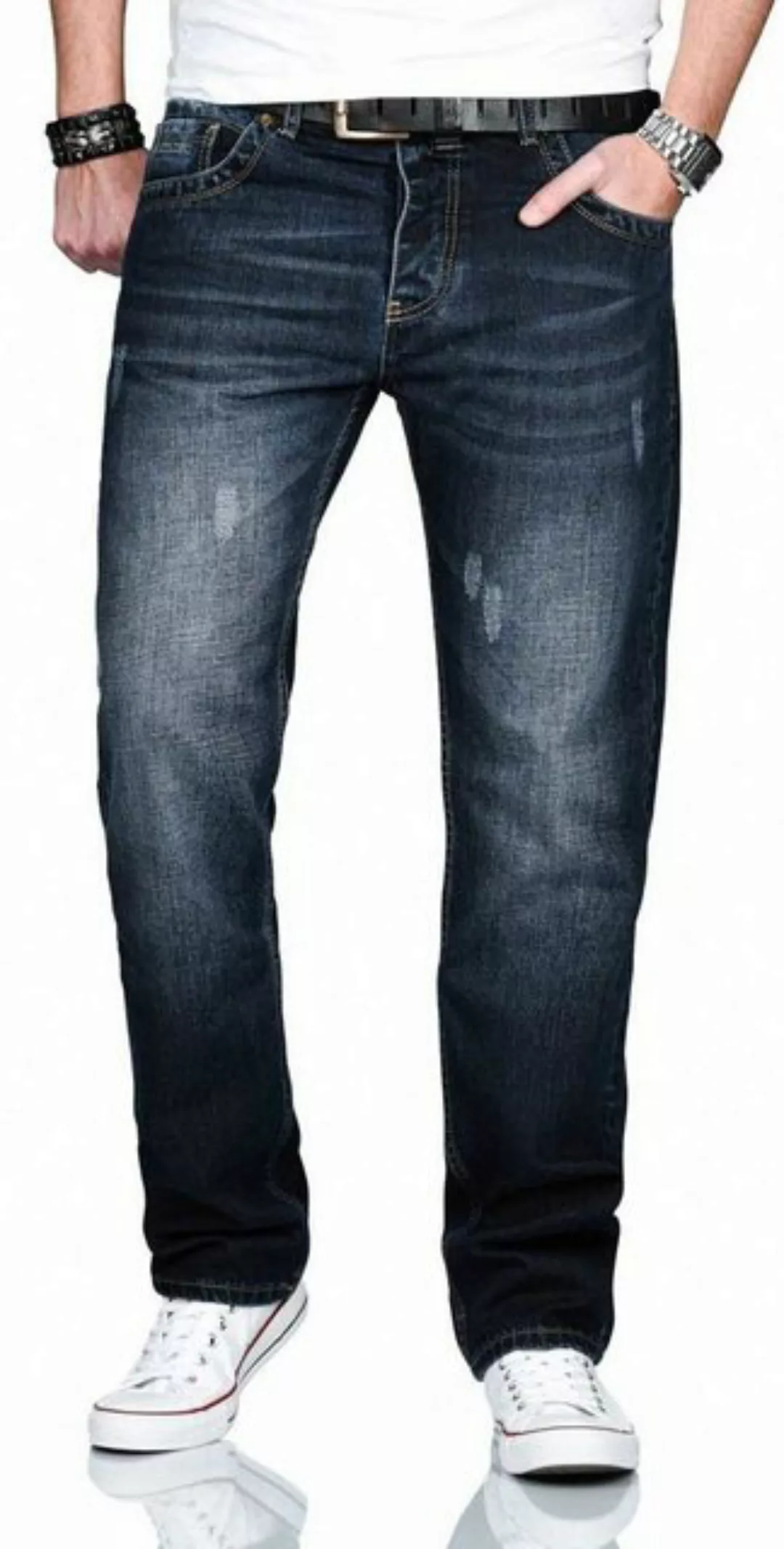 Alessandro Salvarini Straight-Jeans ASCarlo mit geradem Bein günstig online kaufen