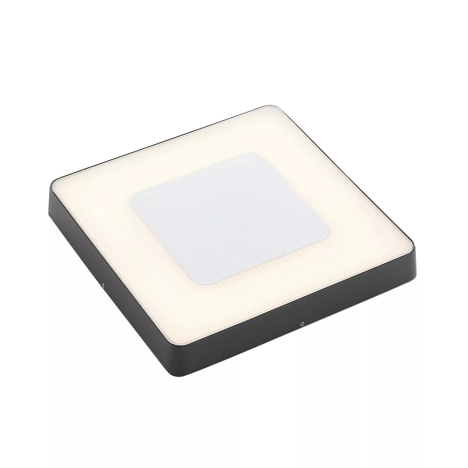 LED-Außendeckenleuchte Sora, eckig, Sensor günstig online kaufen