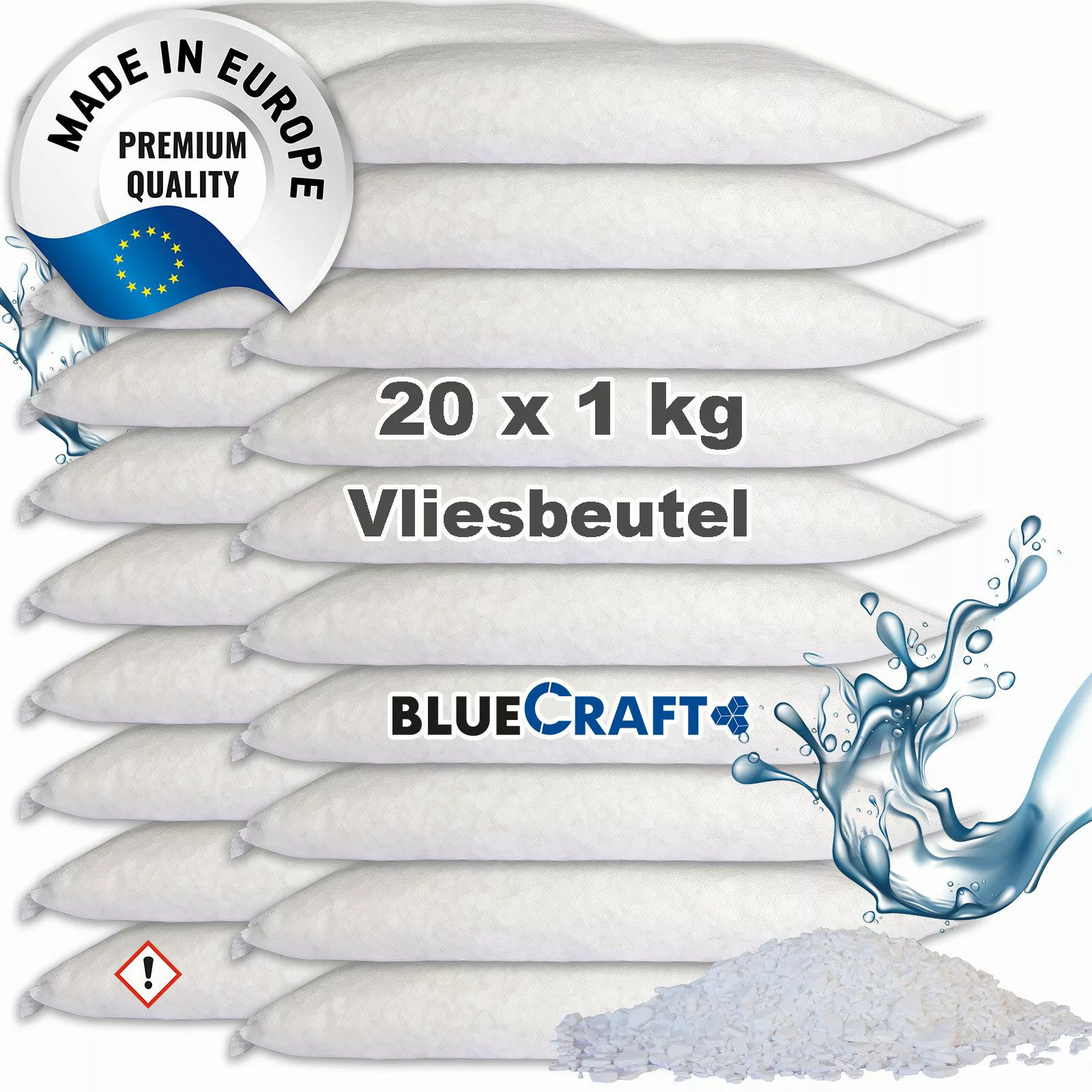 BlueCraft Luftentfeuchter-Nachfüllpack 20x 1kg Raum Entfeuchter günstig online kaufen