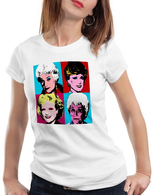 style3 T-Shirt Color Girls golden florida sitcom warhol golden girls günstig online kaufen